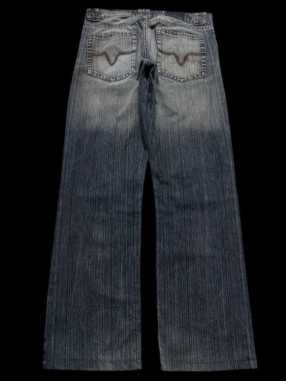 Other Vintage 90s Style Japanese Rusty Mudwash Thrashed Style Jean Size US 32 / EU 48 - 2 Thumbnail