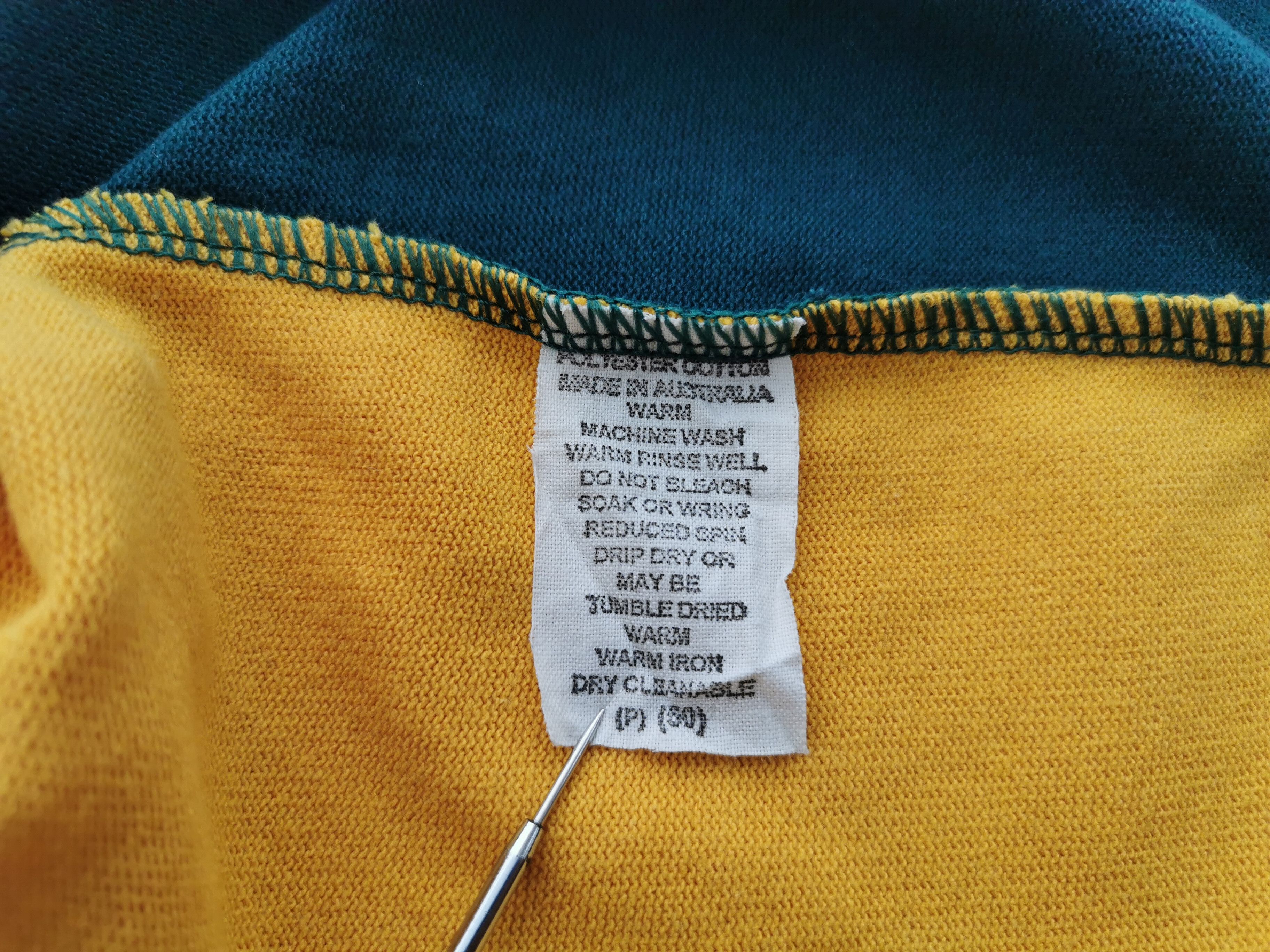 Reebok Vintage 90's Reebok Australian Rugby Wallabies Polo Shirt Size US M / EU 48-50 / 2 - 6 Thumbnail