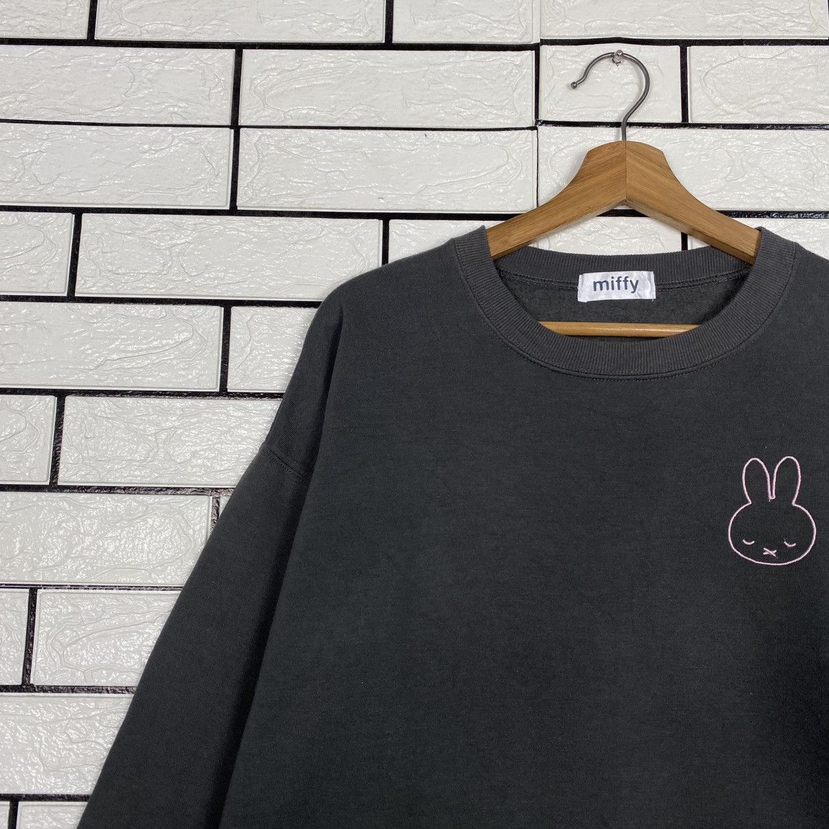 Japanese Brand 📌Vintage Sweatshirt Miffy Big Logo Size US L / EU 52-54 / 3 - 8 Thumbnail