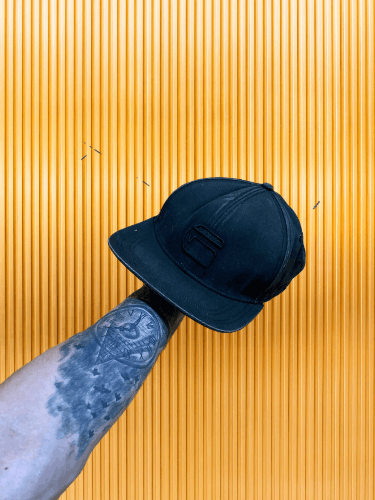 G-Star Mens G Star Raw Worker Cap Black Big Logo Size ONE SIZE - 1 Thumbnail
