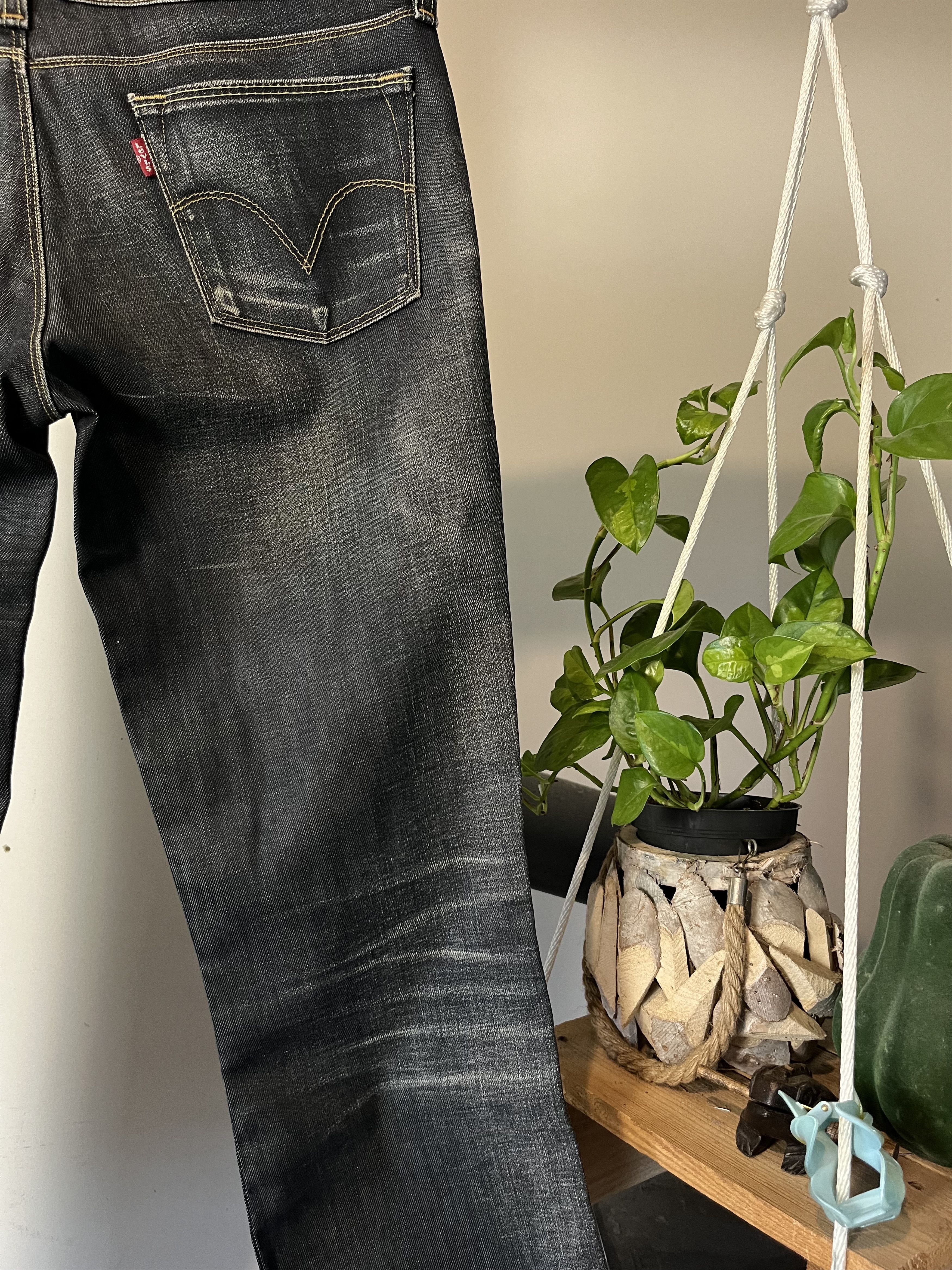 Levi's × Levi's Vintage Clothing Vintage Levis 572 Boot Cut Cowboy Avant Garde Opium Size 31" - 5 Thumbnail