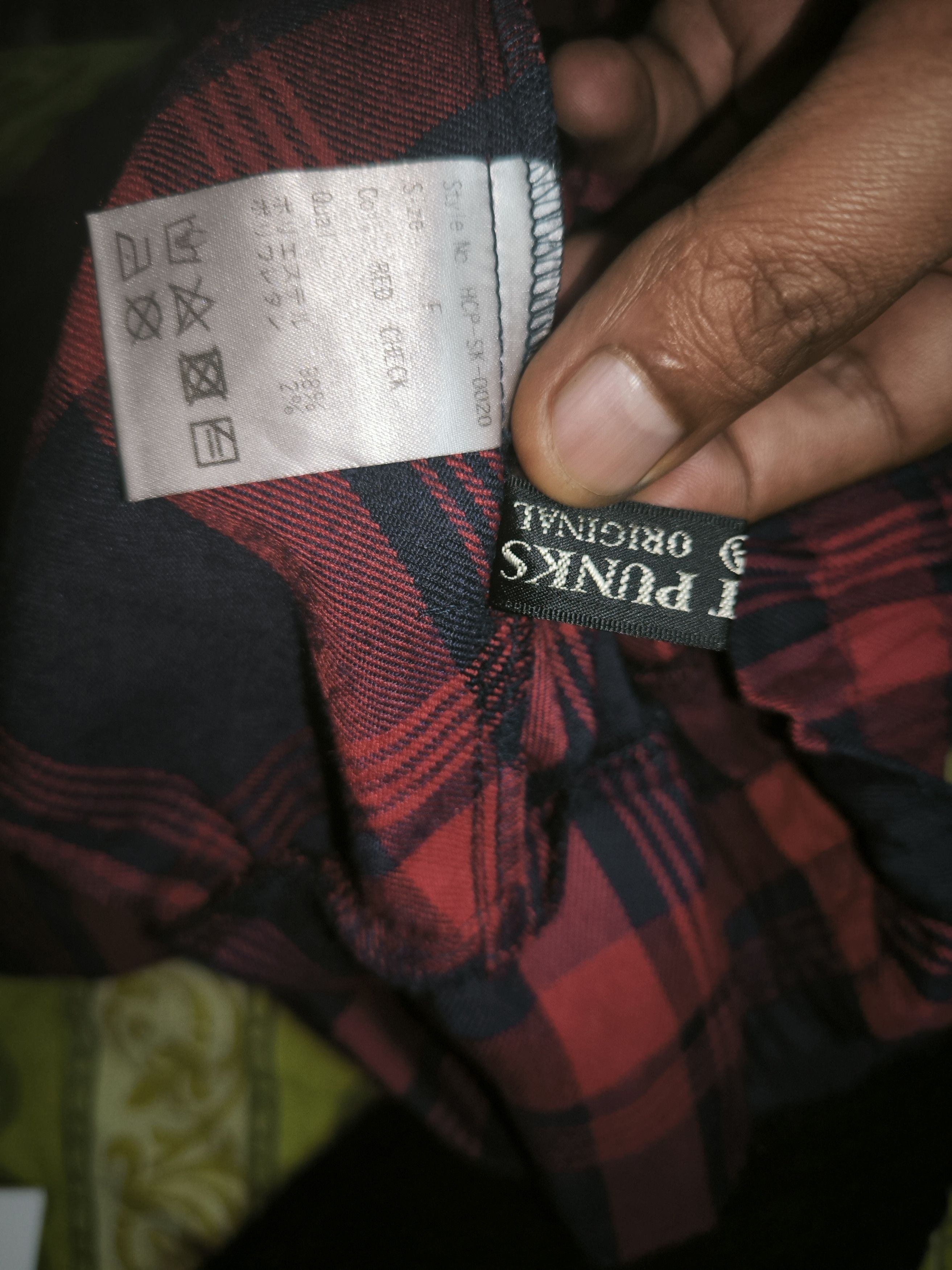 Japanese Brand × Seditionaries Red Blue Plaid Tartan Bondage By Hell Cat Punks Mini Skirt Size 30" / US 8 / IT 44 - 3 Thumbnail