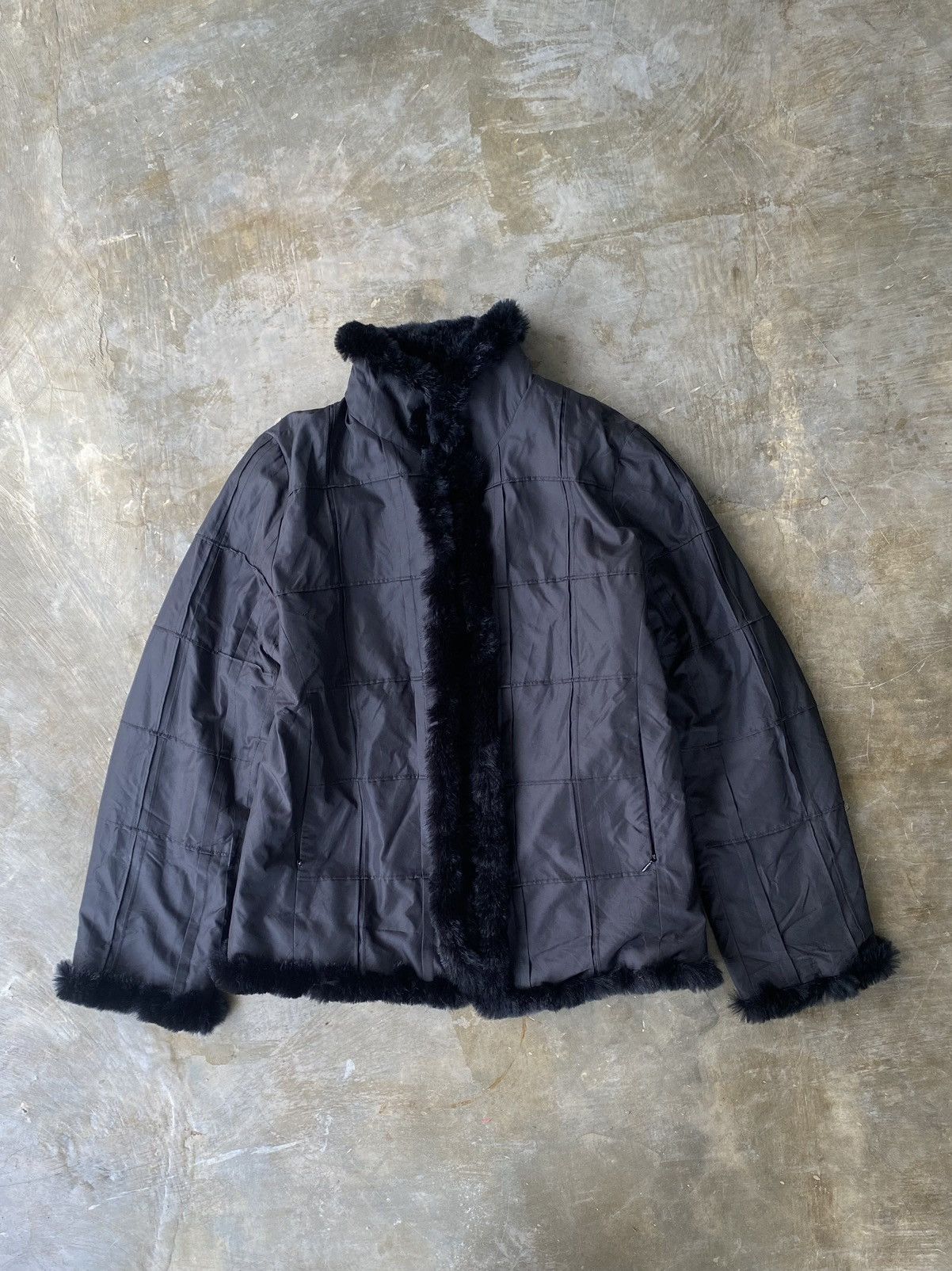 Japanese Brand × KMRii × Le Grande Bleu (L.G.B.) 2000s Regence Faux Fur Reversible Jacket Size US L / EU 52-54 / 3 - 2 Thumbnail