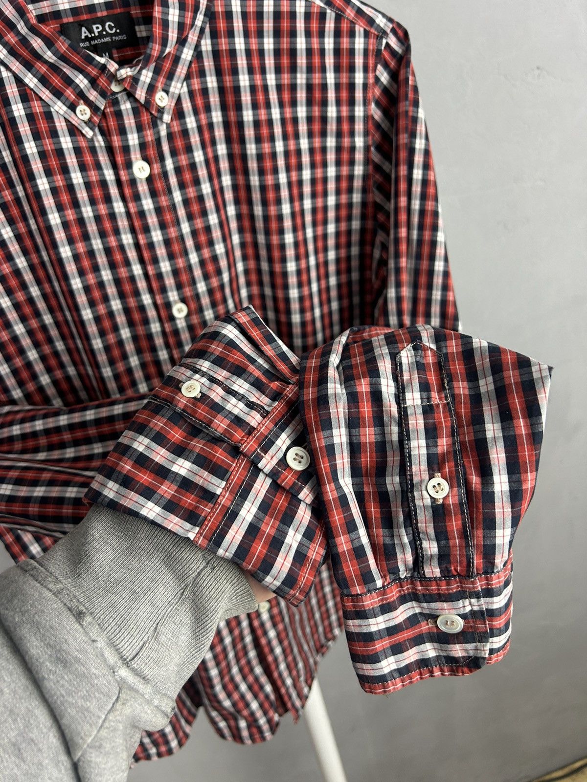 A.P.C. Apc long sleeve shirt cotton Size US M / EU 48-50 / 2 - 5 Thumbnail