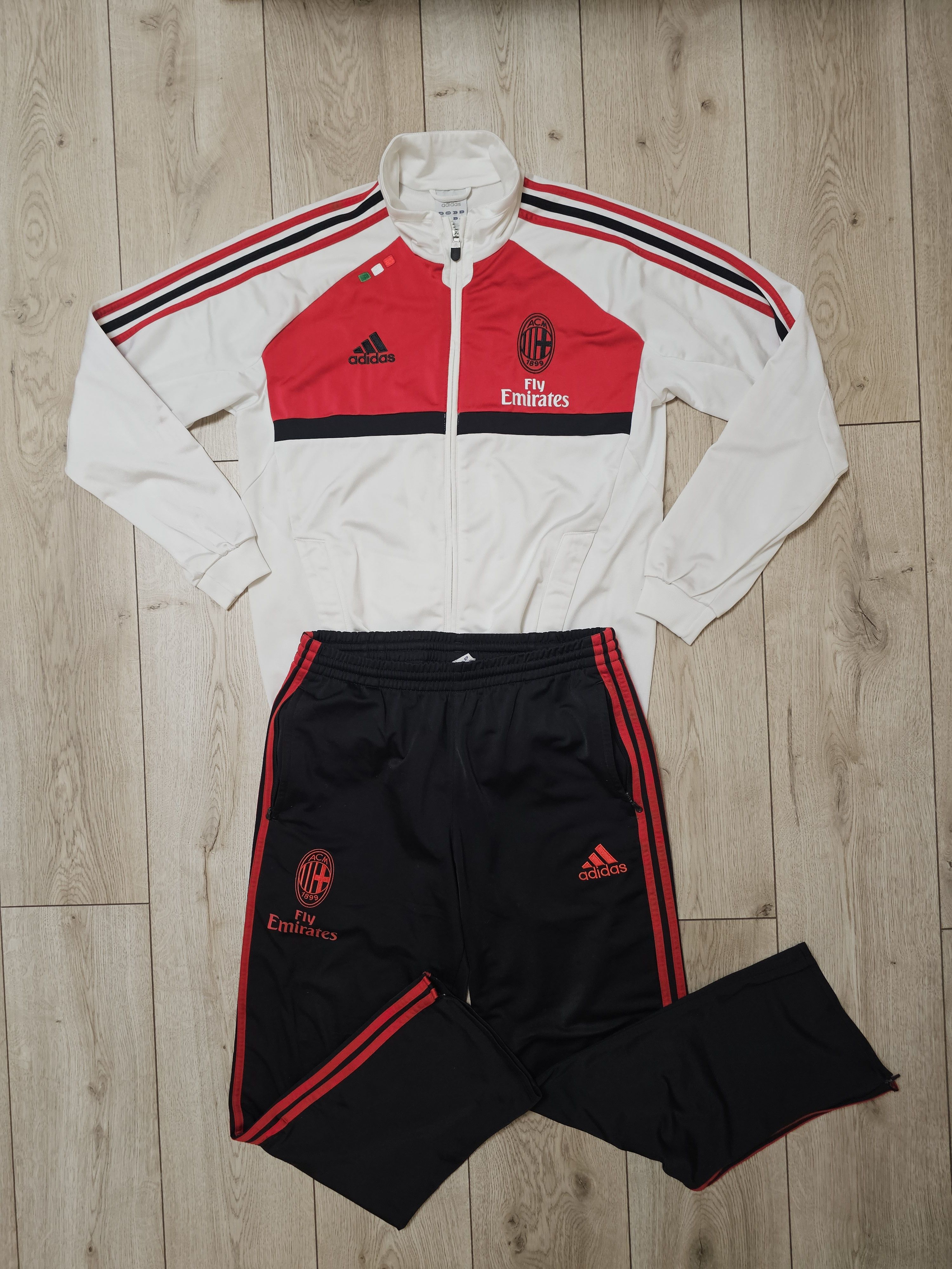 Adidas × Vintage Adidas 2006 AC Milan Blokecore Tracksuit Jacket