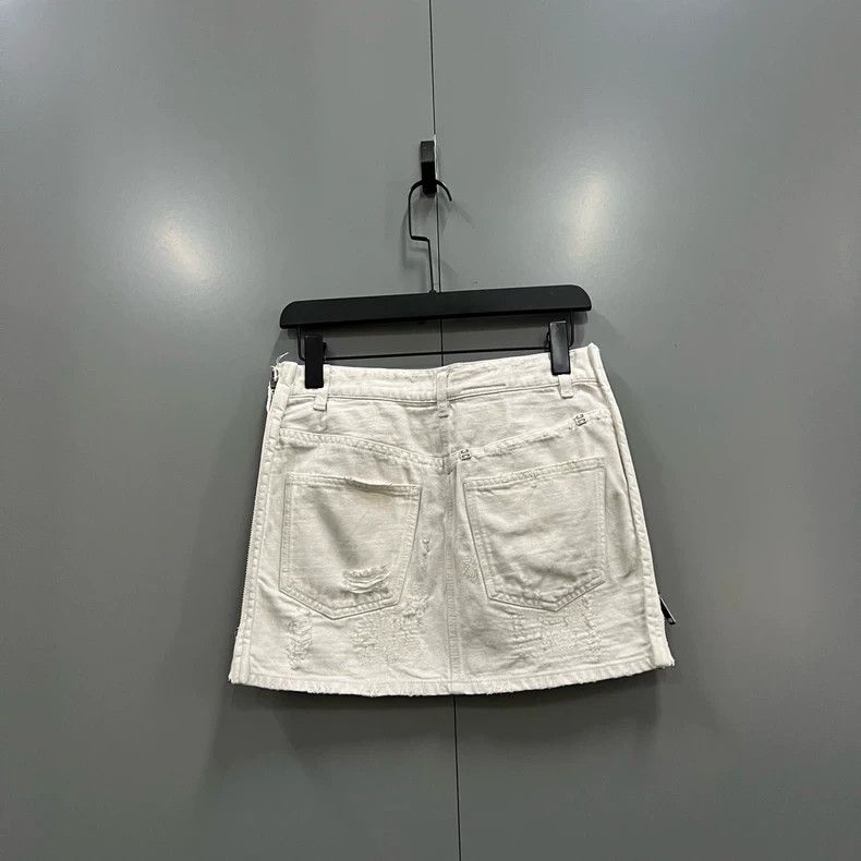 Givenchy Givenchy Distressed Boro Skirt 2506-Nextarrow Size S / US 4 / IT 40 - 2 Thumbnail