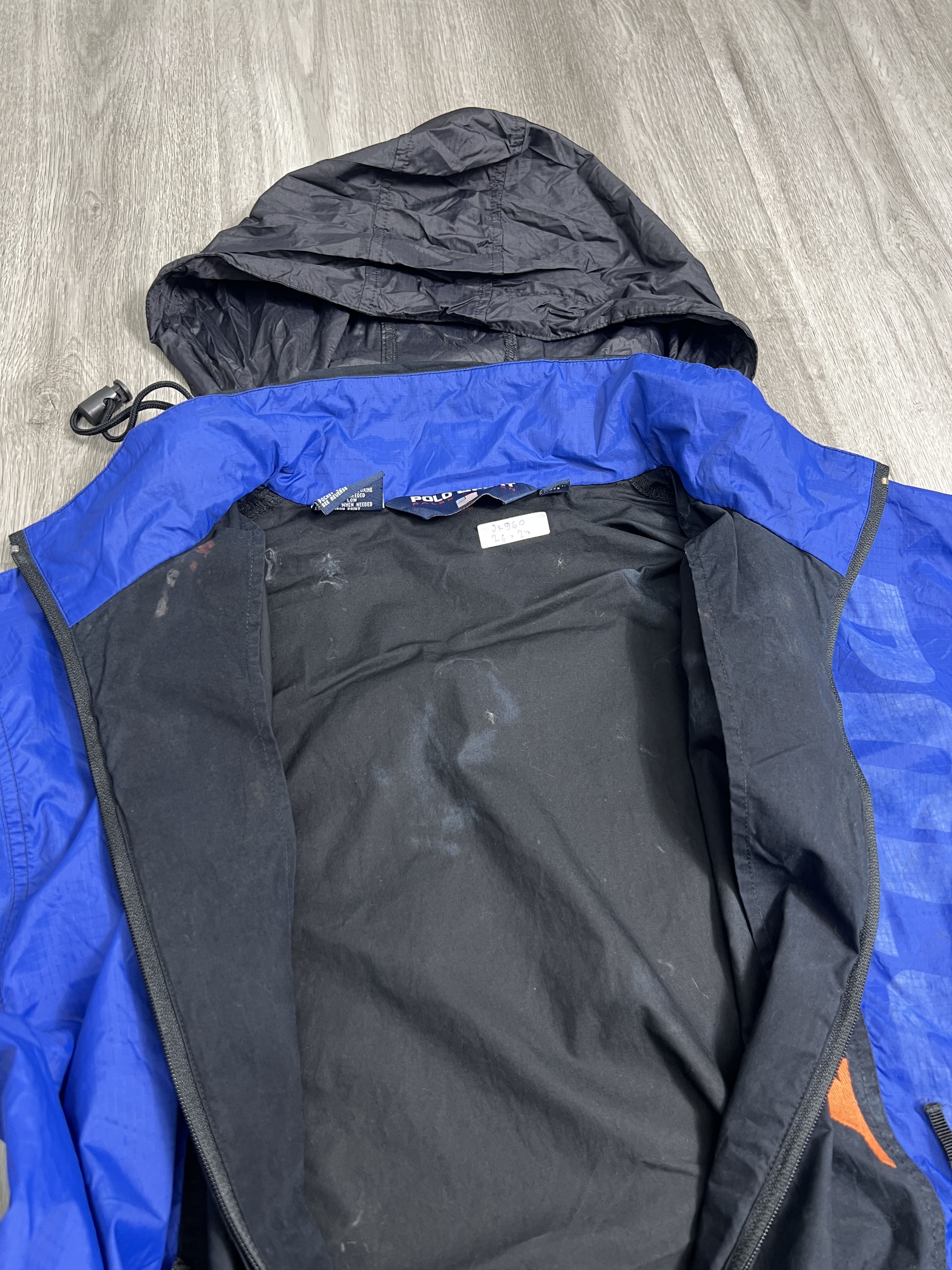 Polo Ralph Lauren Vintage Polo Sport Spell Out Windbreaker Jacket (L) JK960 Size US L / EU 52-54 / 3 - 6 Thumbnail