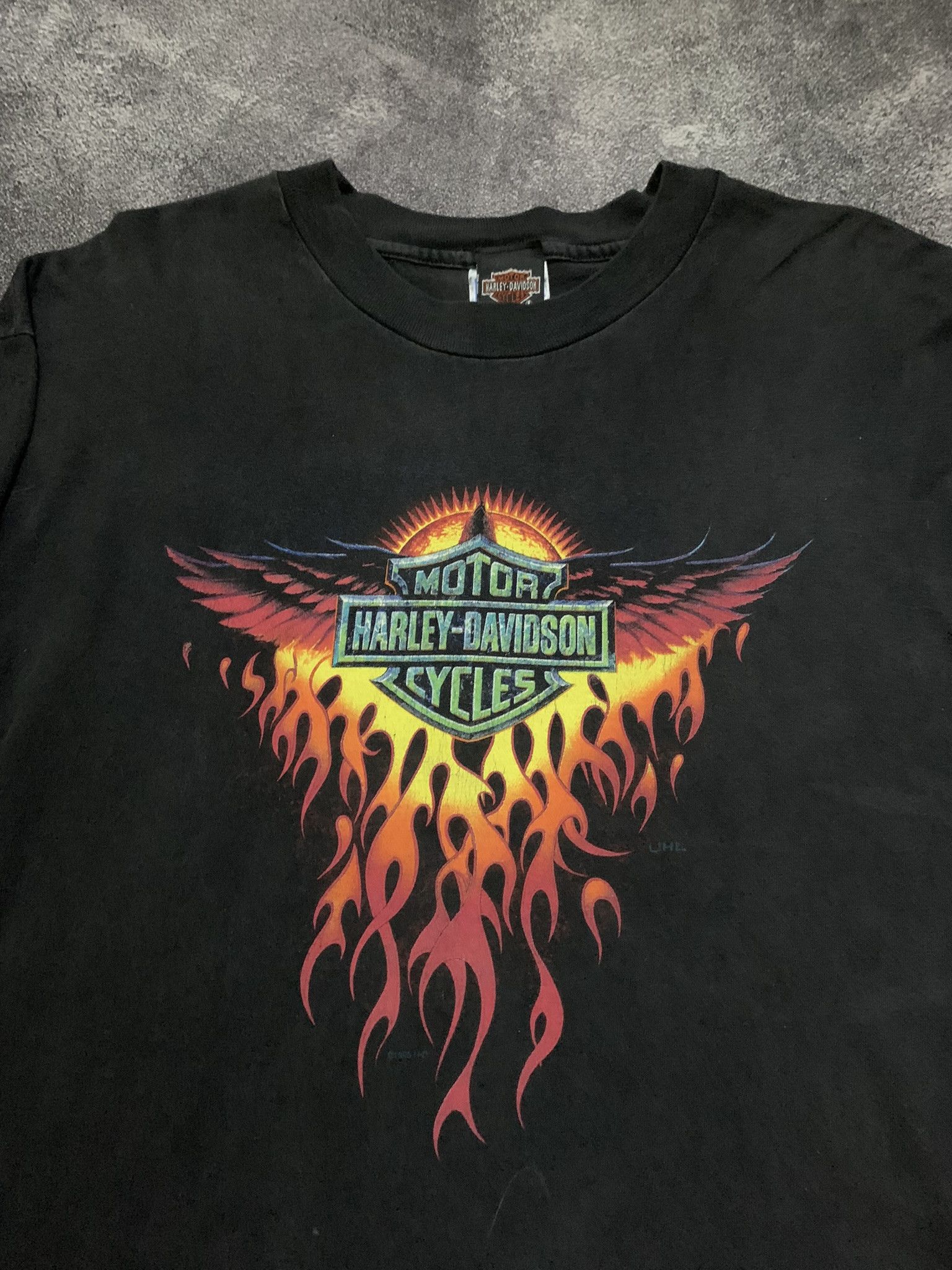 Harley Davidson 💎 Vintage Long Sleeve Harley Davidson 1998 Tee Size US L / EU 52-54 / 3 - 3 Thumbnail