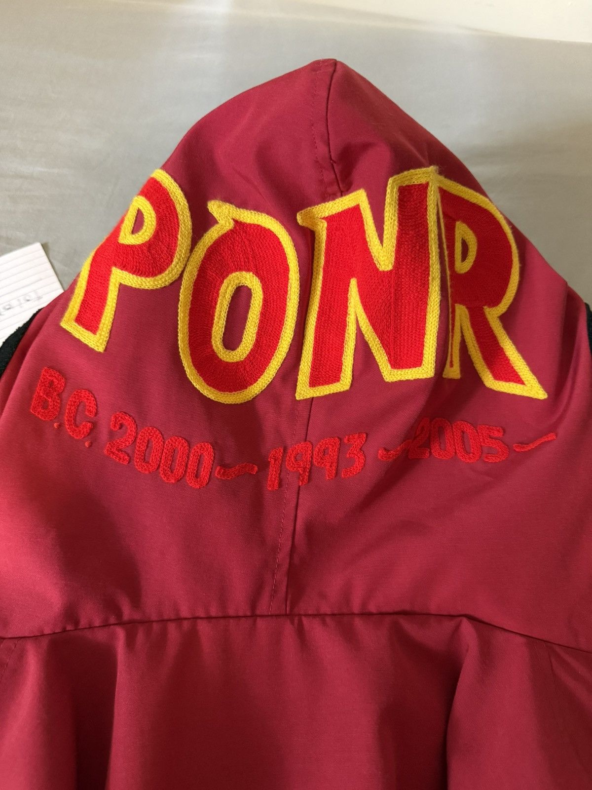Bape Bape shark hood red windbreaker Size US L / EU 52-54 / 3 - 4 Thumbnail