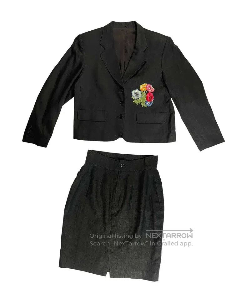 Kenzo Kenzo Linen Suit Set Size M / US 6-8 / IT 42-44 - 2 Thumbnail