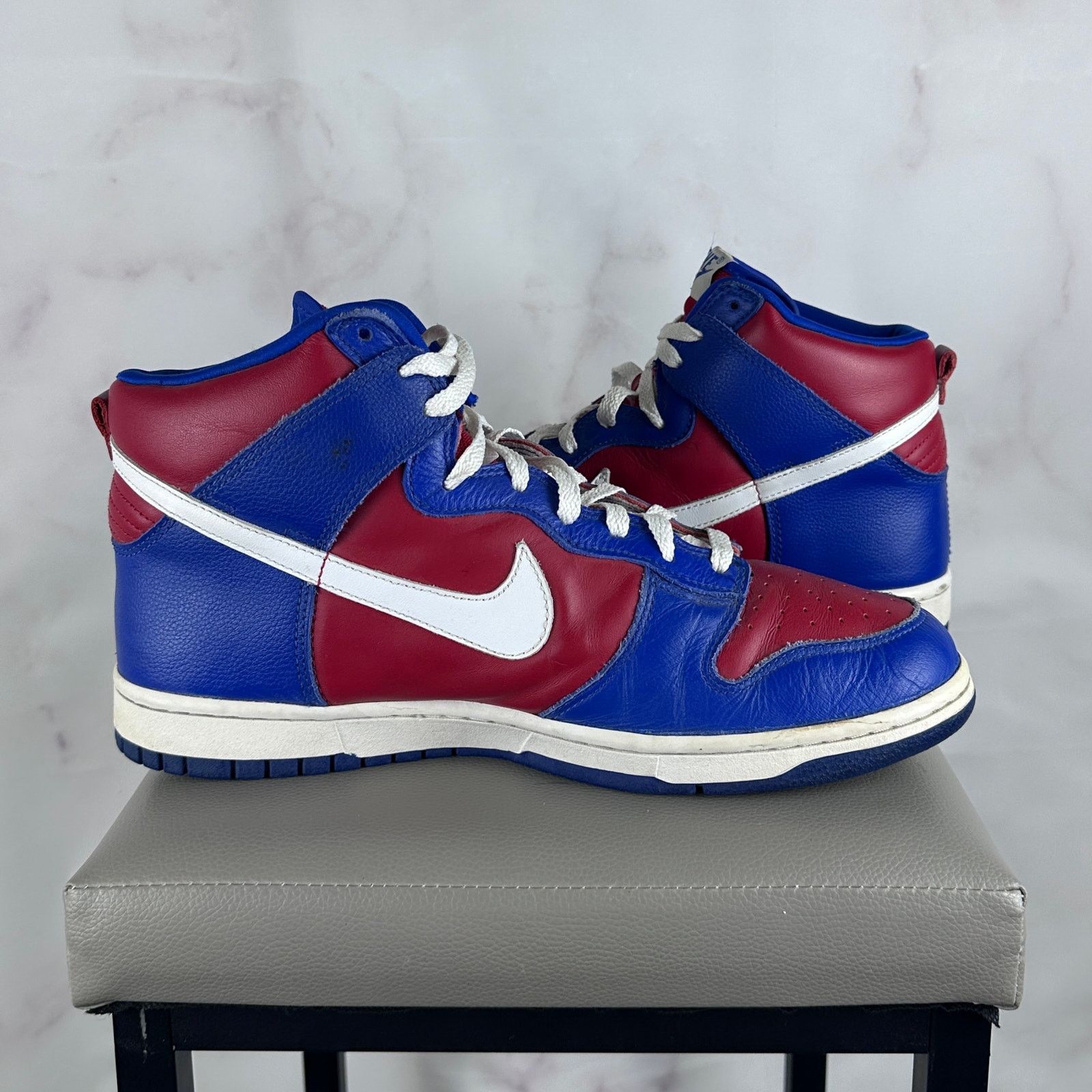 Nike Vintage 2003 Nike Dunk High LA Clippers Size US 11.5 / EU 44-45 - 10 Thumbnail