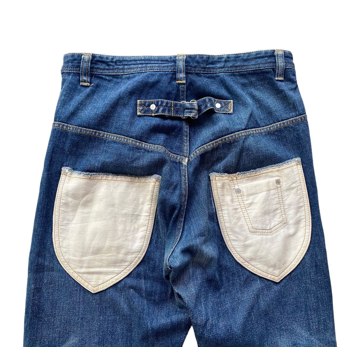 Sunao Kuwahara Reworked Distressed Jeans Size 30" / US 8 / IT 44 - 3 Thumbnail
