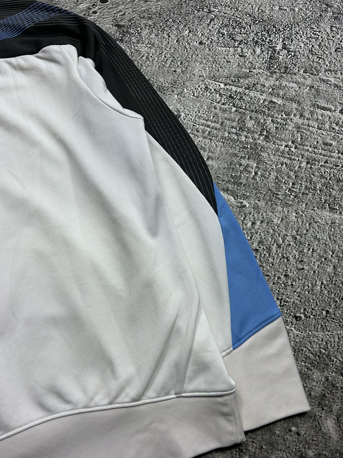 Nike × Vintage Nike TN hoodie vintage white 2000s blue Y2K sweatshirt Size US L / EU 52-54 / 3 - 9 Thumbnail