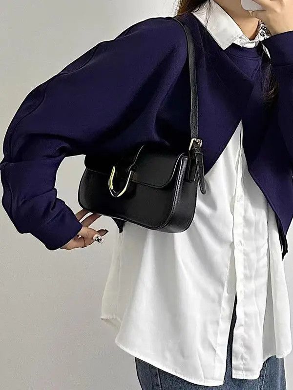 Designer × Japanese Brand black shoulder bag Size ONE SIZE - 2 Thumbnail