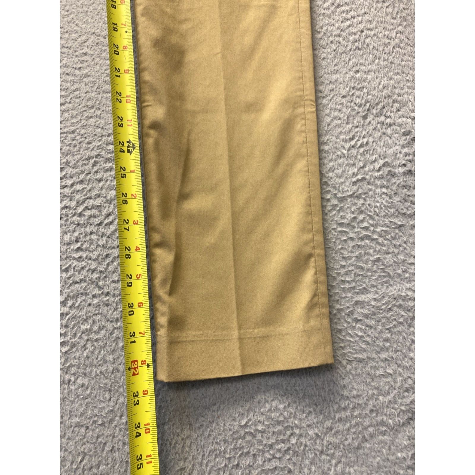 J.Crew J. Crew Mustard Chino Pants 31X32 Slim Tapered Mid Rise 5-Pocket Men's American Preppy Size US 31 - 4 Thumbnail
