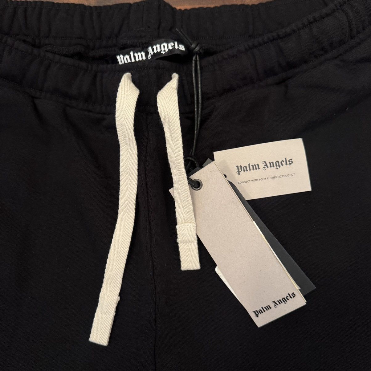 Palm Angels Palm Angels Embroidered Logo Sweat Shorts Size US 38 / EU 54 - 3 Thumbnail