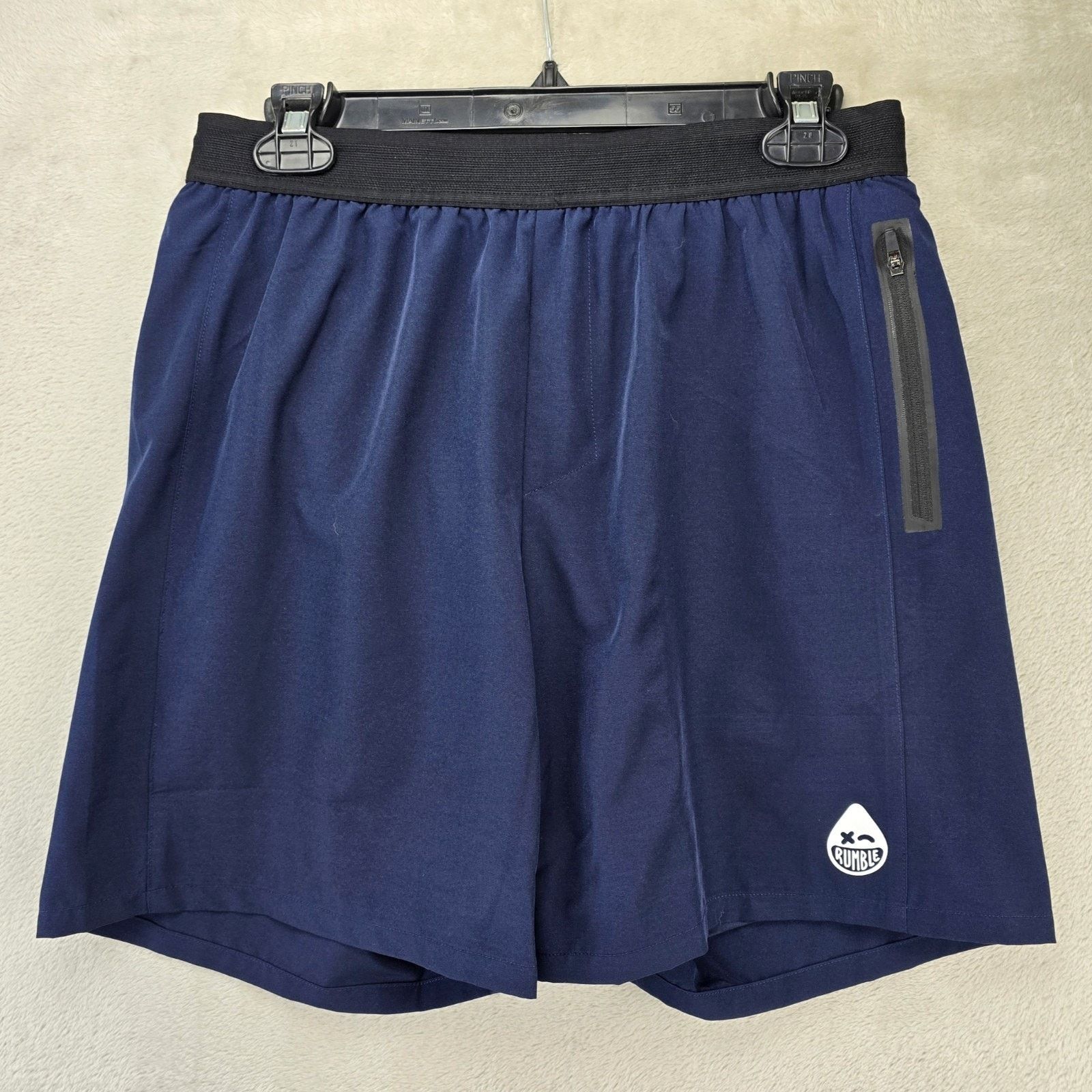 Other Rumble Boxing Shorts Medium Blue Lined Athletic Fitness Size US 30 / EU 46 - 1 Thumbnail