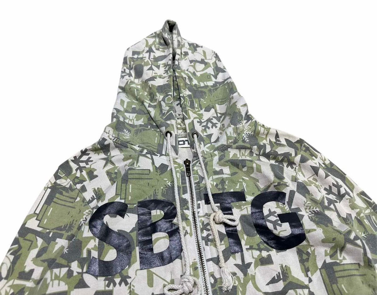 Beauty Beast 🔥Rare Y2K Sabotage Camo Zip Hoodie Paul Harvey Era Size US XS / EU 42 / 0 - 3 Thumbnail