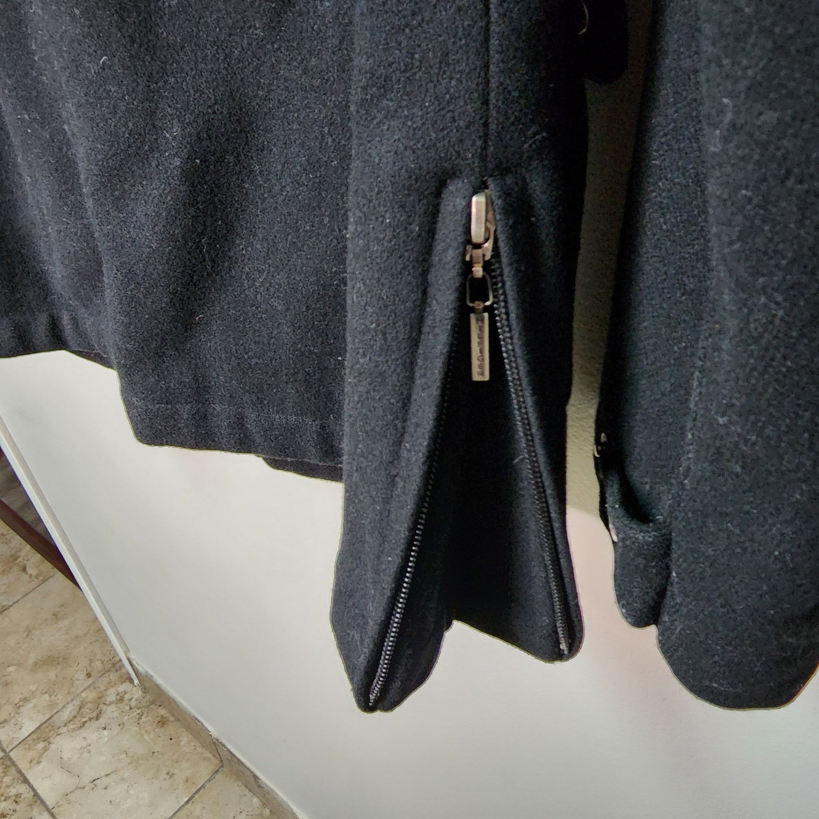 Tommy Hilfiger Vintage Women's Hilfiger Belted Wool Coat size XS Size XS / US 0-2 / IT 36-38 - 4 Thumbnail