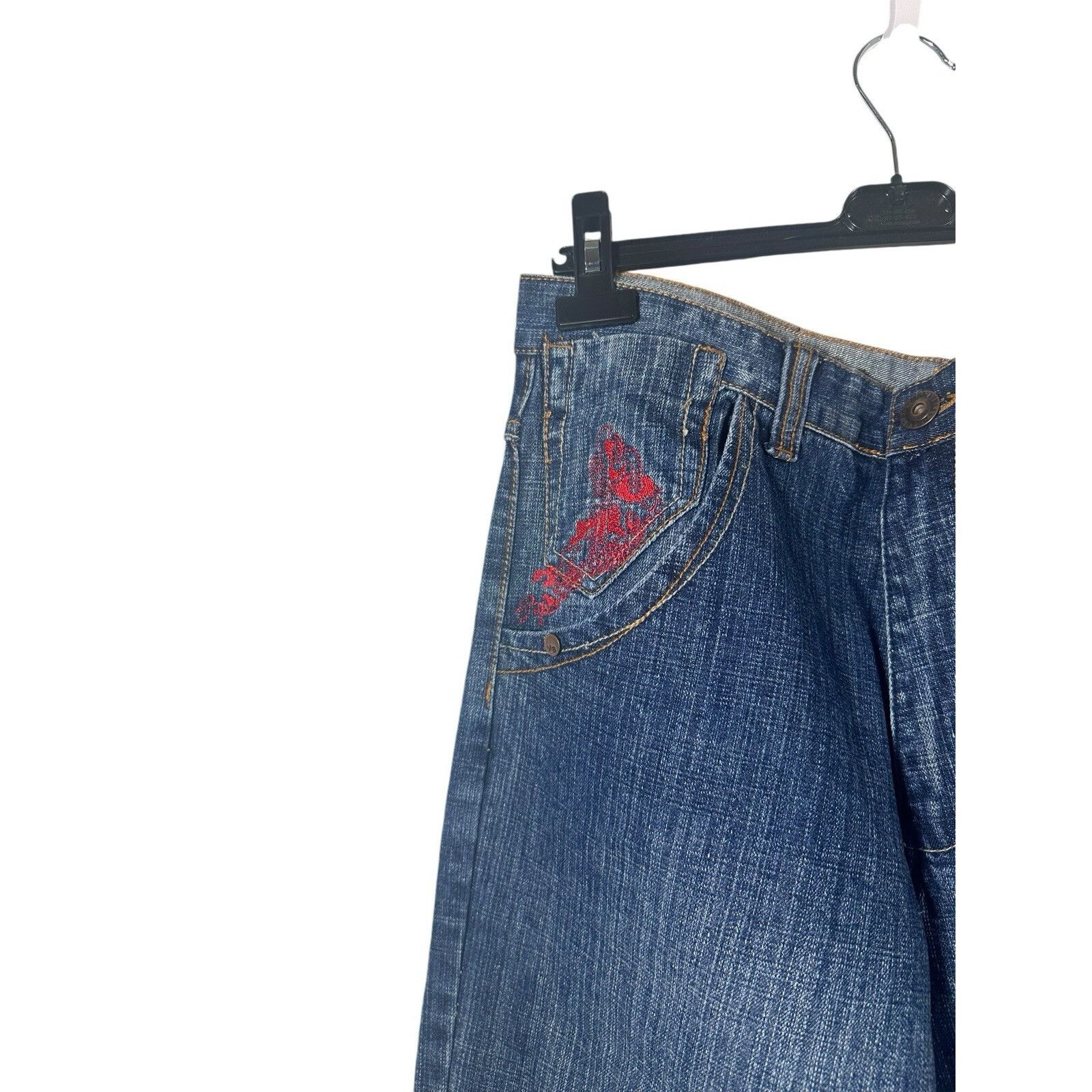 Other Vintage Makaveli Branded Hip Hop Jeans Embroidered 2Pac Tupa Size US 36 / EU 52 - 3 Thumbnail
