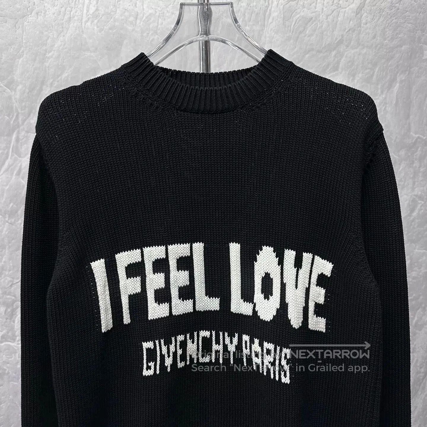 Givenchy givenchy logo distressed knitted sweater medium. Size US M / EU 48-50 / 2 - 3 Thumbnail
