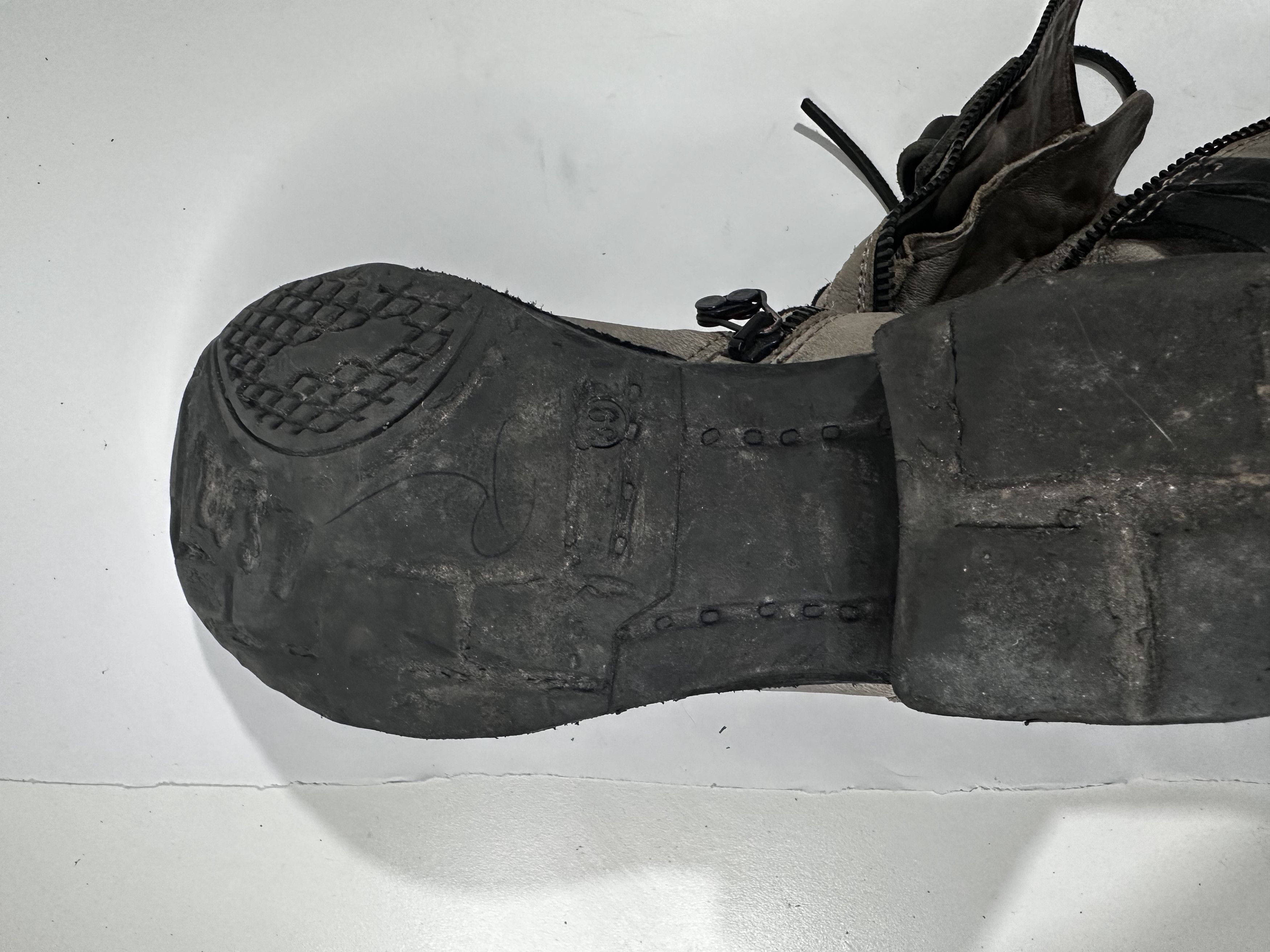 A.S.98 A.S.98 Leather Zipped Metal Toe Cap Boots. Size US 6 / EU 39 - 8 Thumbnail
