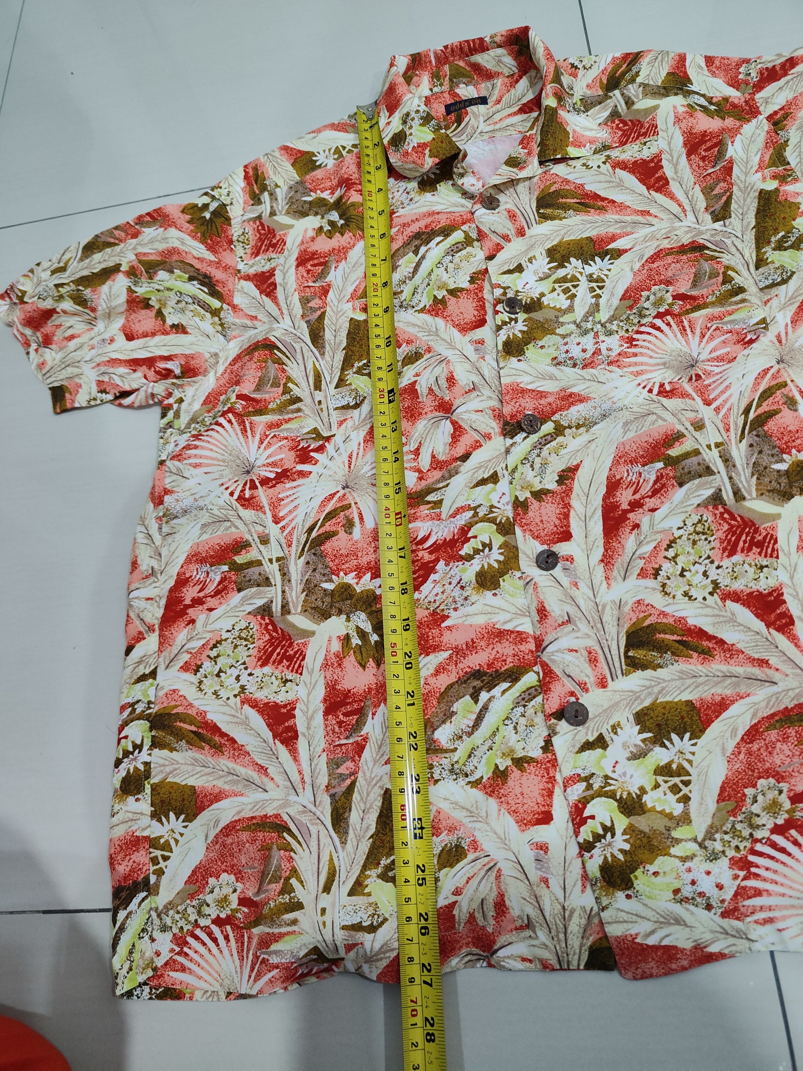 Issey Miyake × Japanese Brand Issey Miyake Odds On Hawaii Flora Shirt Size US L / EU 52-54 / 3 - 7 Thumbnail