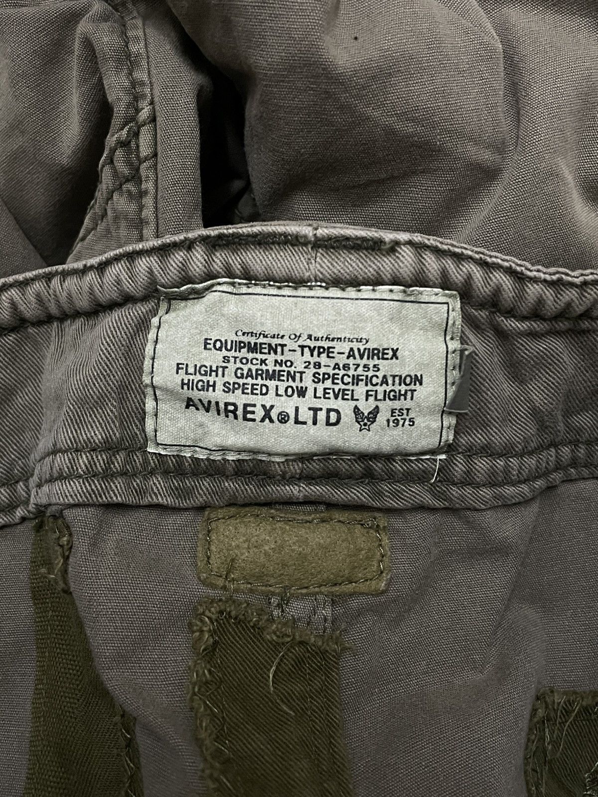 Avirex Vintage Designer Avirex Flight Garment Cargo Tactical Pant Size US 33 - 17 Thumbnail