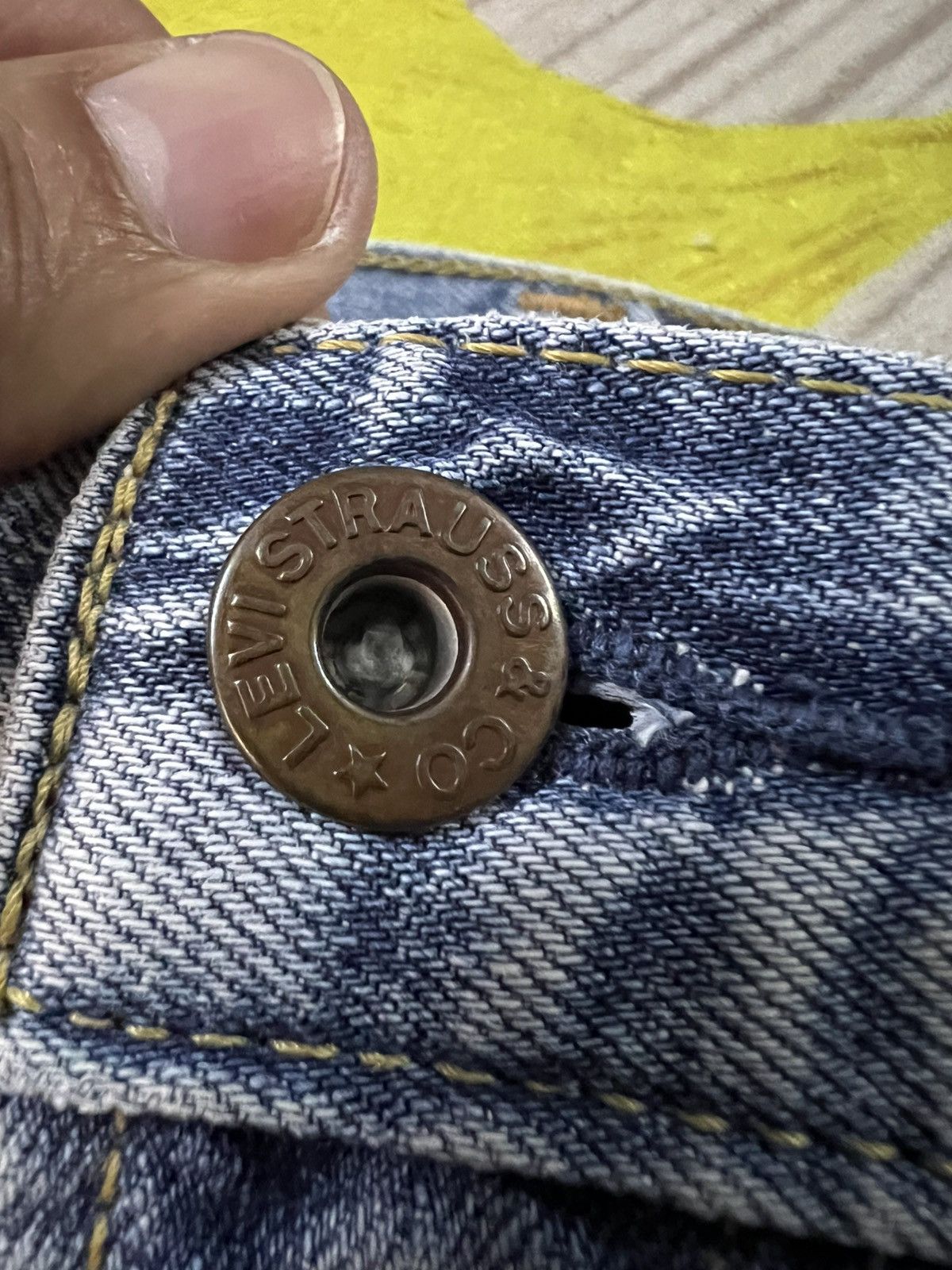 Levi's 💥Baggy💥Vintage Levi’s 503 Faded Jean Size US 34 / EU 50 - 13 Thumbnail