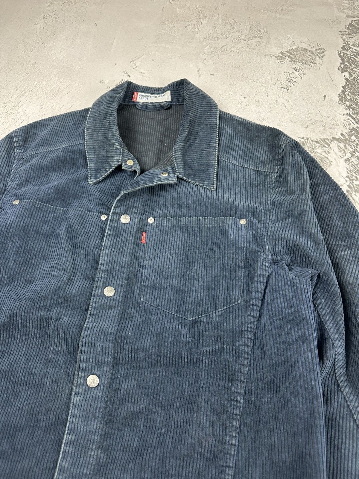 Levi's Vintage Levis Engineered Jeans Corduroy Jacket rare Size US L / EU 52-54 / 3 - 5 Thumbnail