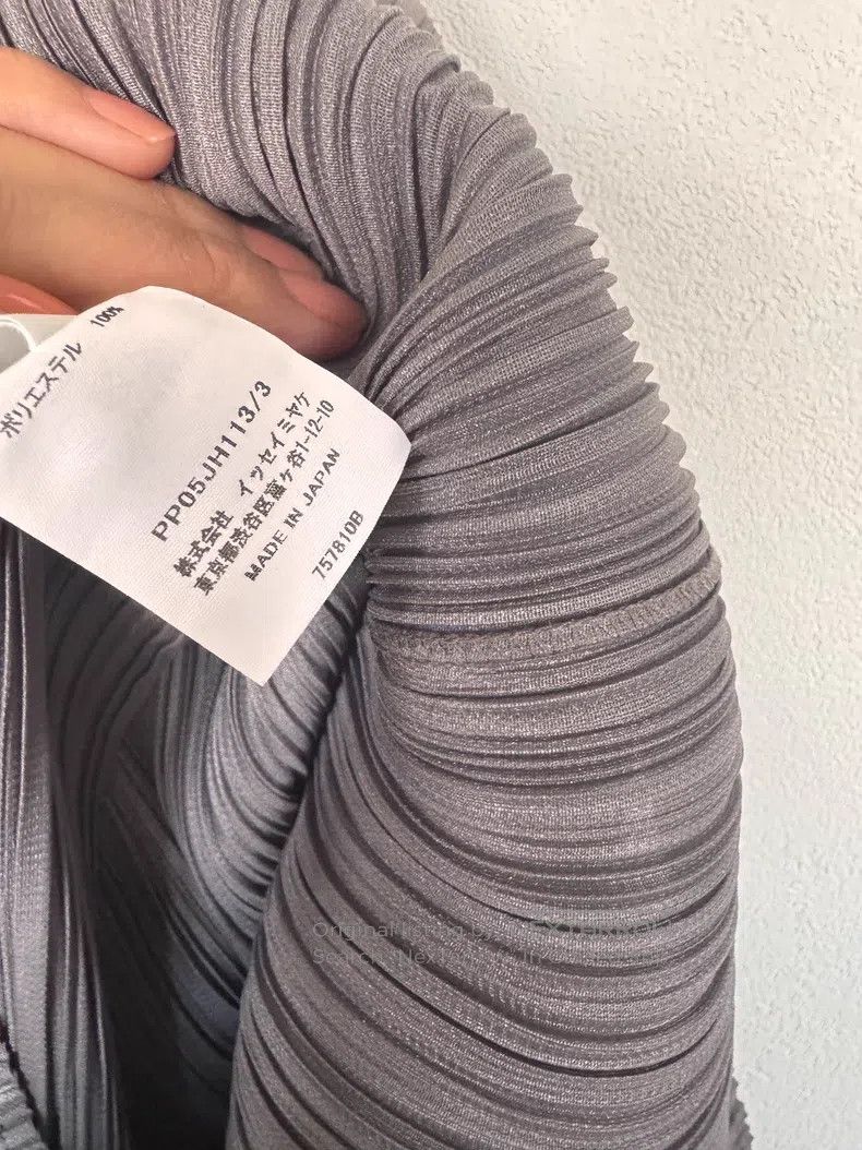 Issey Miyake Issey Miyake Gray Dress Size L / US 10 / IT 46 - 4 Thumbnail