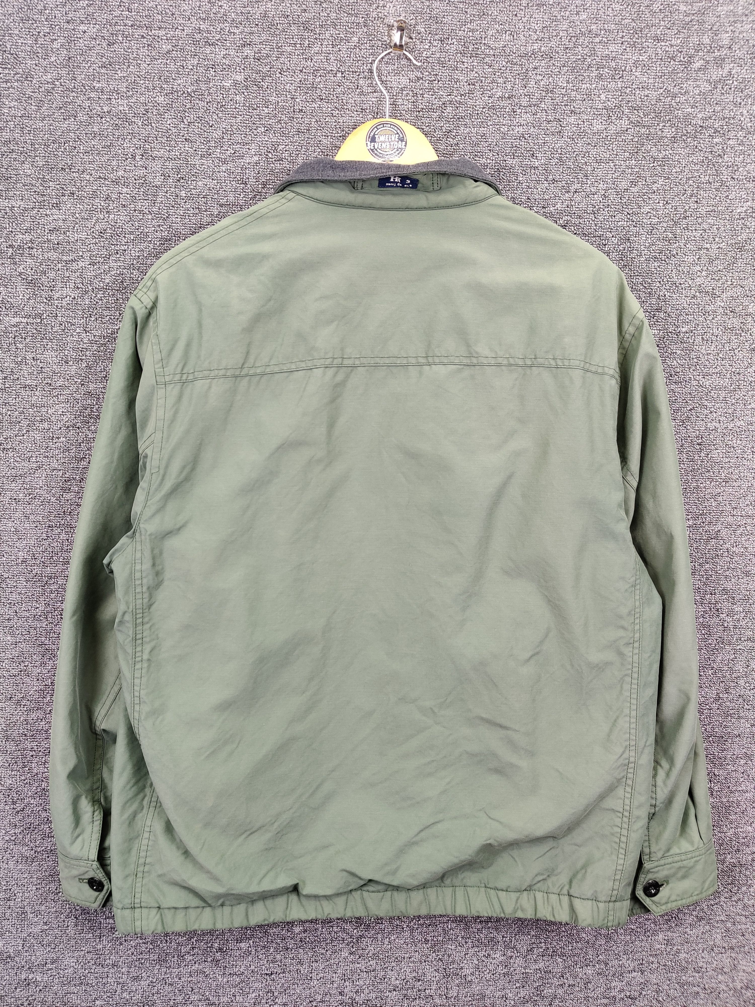 Japanese Brand Vintage Henry Cottons Lined Fleece Jacket Size US L / EU 52-54 / 3 - 6 Thumbnail