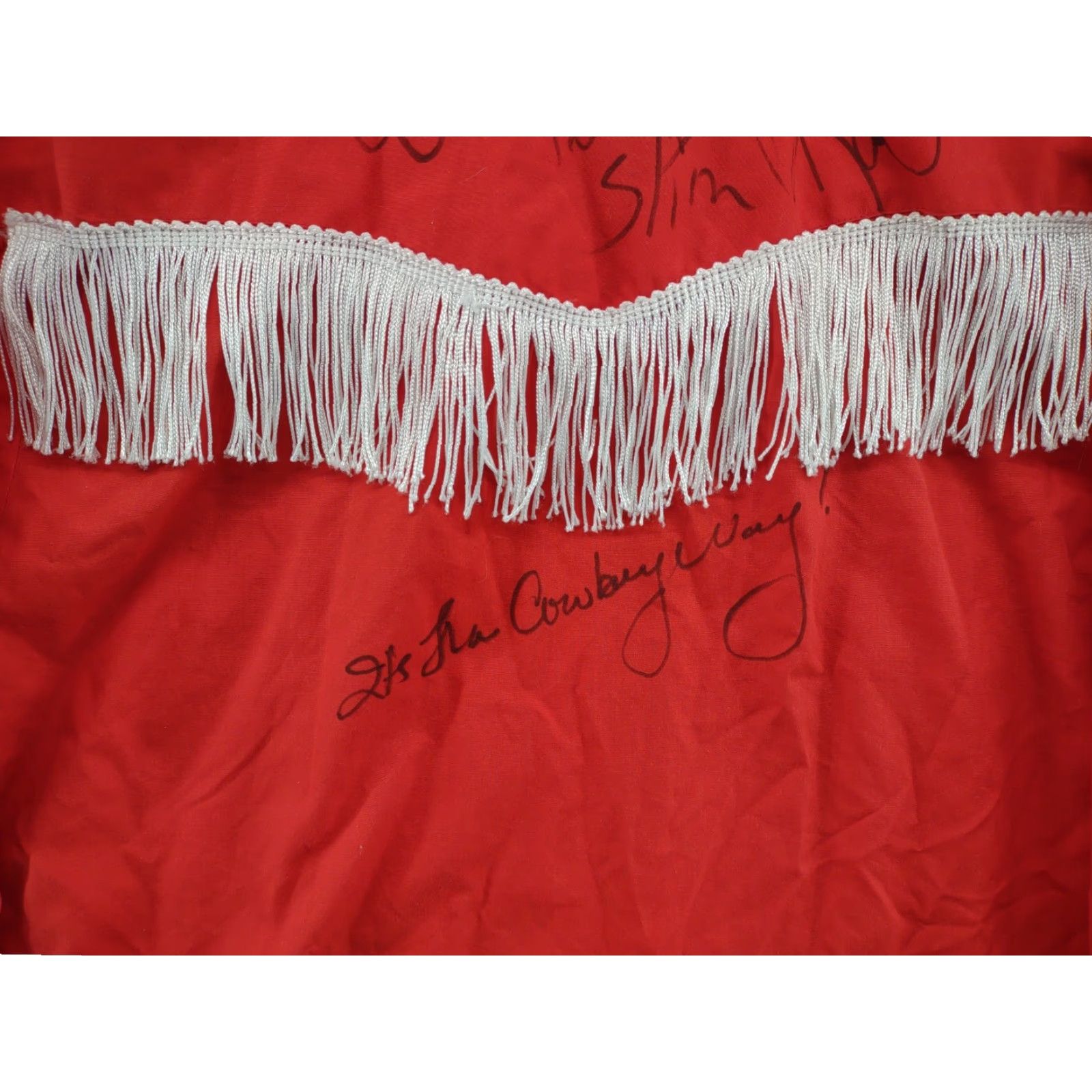 Vintage TOO SLIM and the TAILDRAGGERS Shirt Men's SZ M Western Rodeo Autographed Signed Size US M / EU 48-50 / 2 - 3 Thumbnail