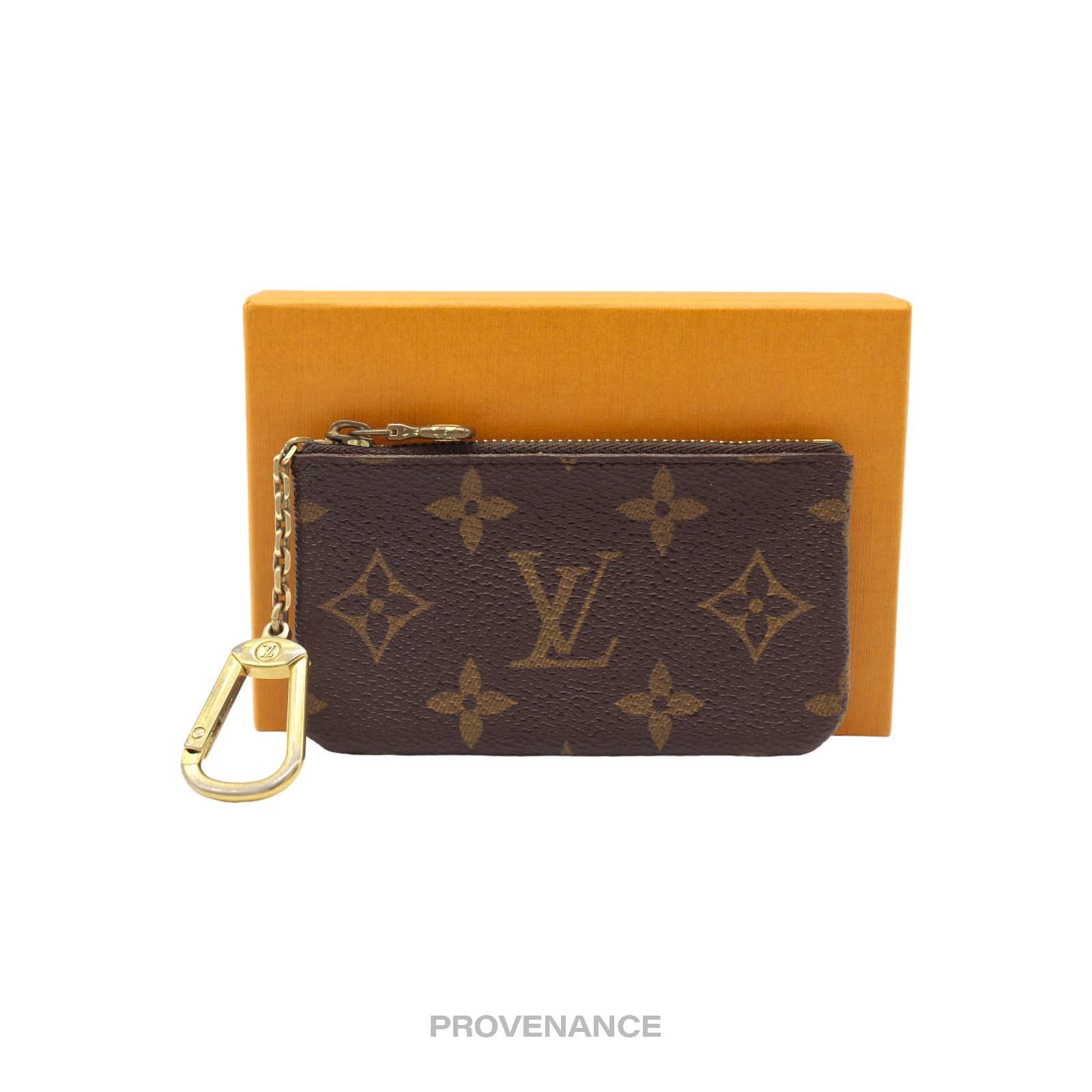 🔴 Louis Vuitton Key Pouch Cles - Monogram