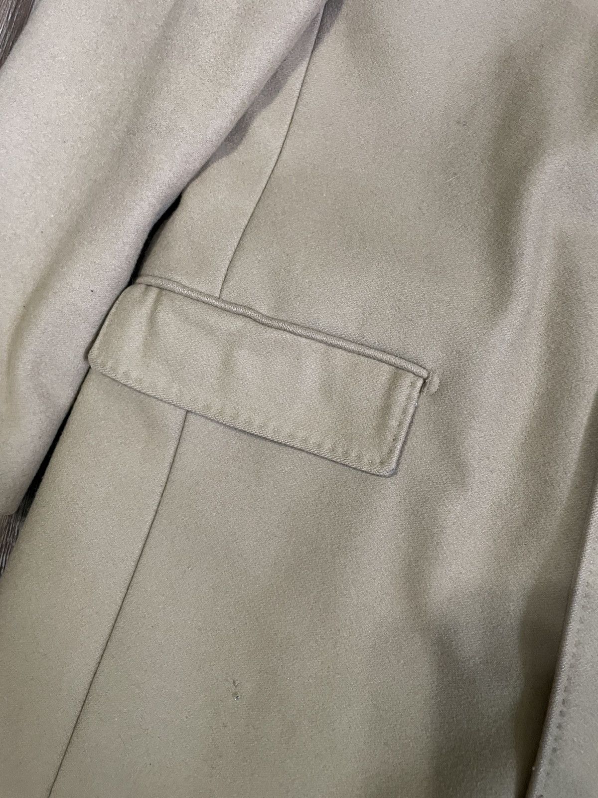 Club Monaco Overcoat / Chesterfield Top Coat Single Breasted Camel Brown Size US S / EU 44-46 / 1 - 3 Thumbnail