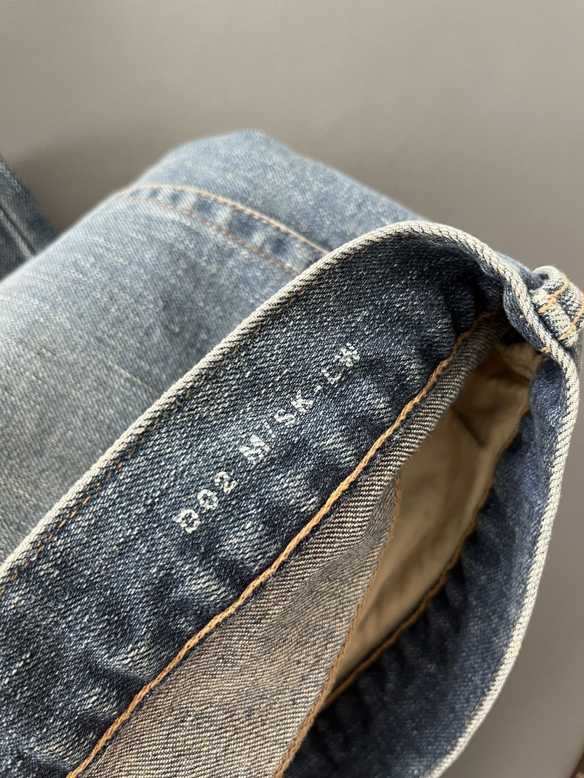 Hedi Slimane × Saint Laurent Paris × Yves Saint Laurent Saint Laurent Runway Sold Out Distressed Ripped Denim Jeans Size US 33 - 15 Thumbnail