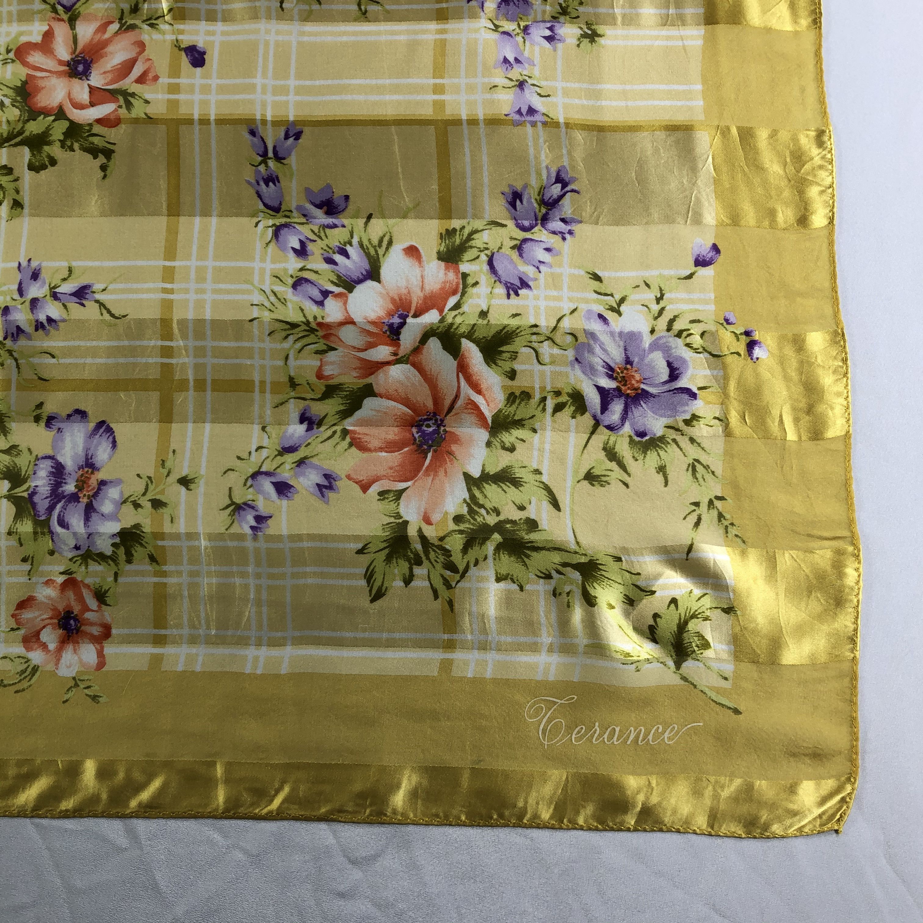 Vintage Vintage Silk Scarf Size ONE SIZE - 4 Thumbnail