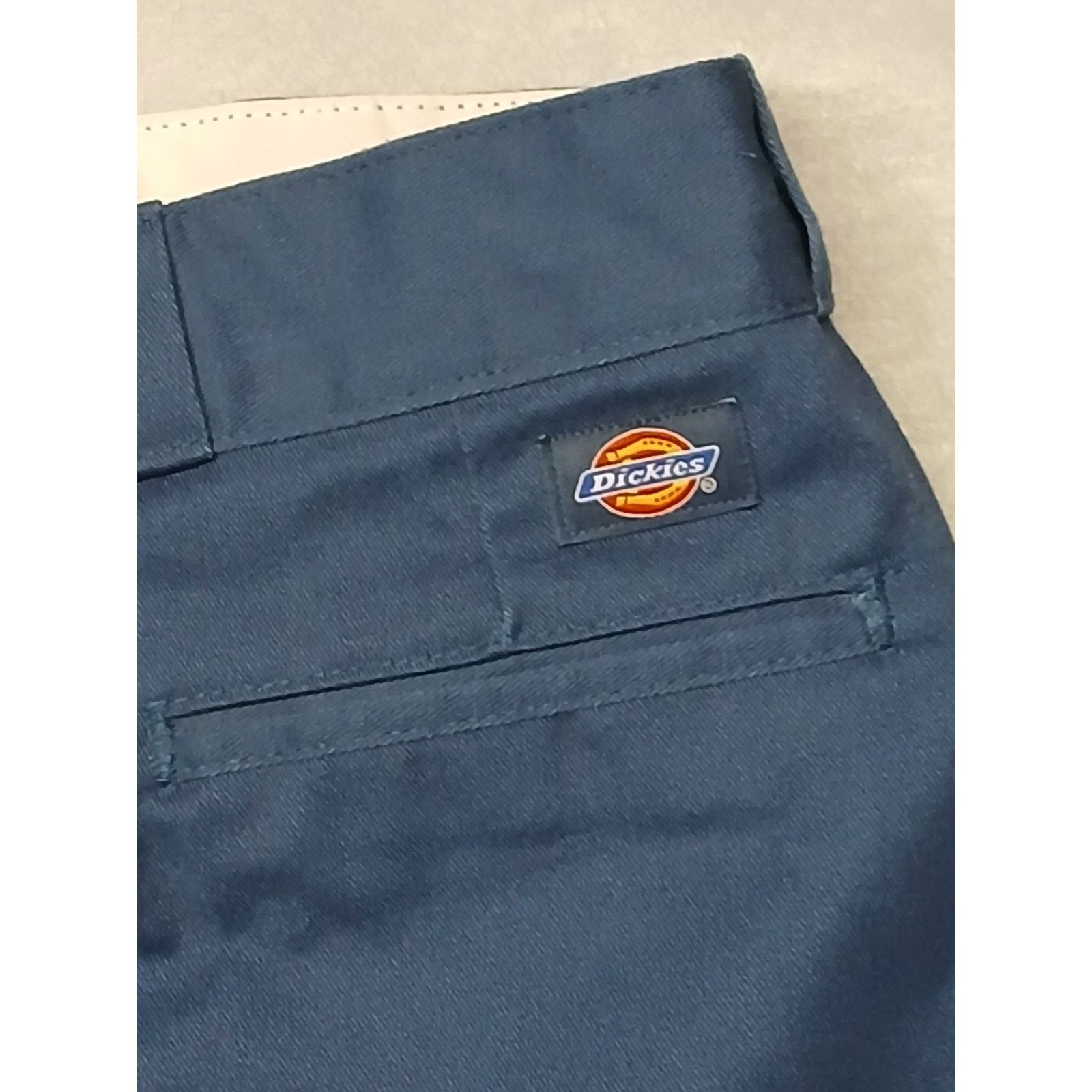 Dickies Dickies (42x30) Navy Blue Dress Chino Khaki Style Pants Size US 42 / EU 58 - 7 Thumbnail