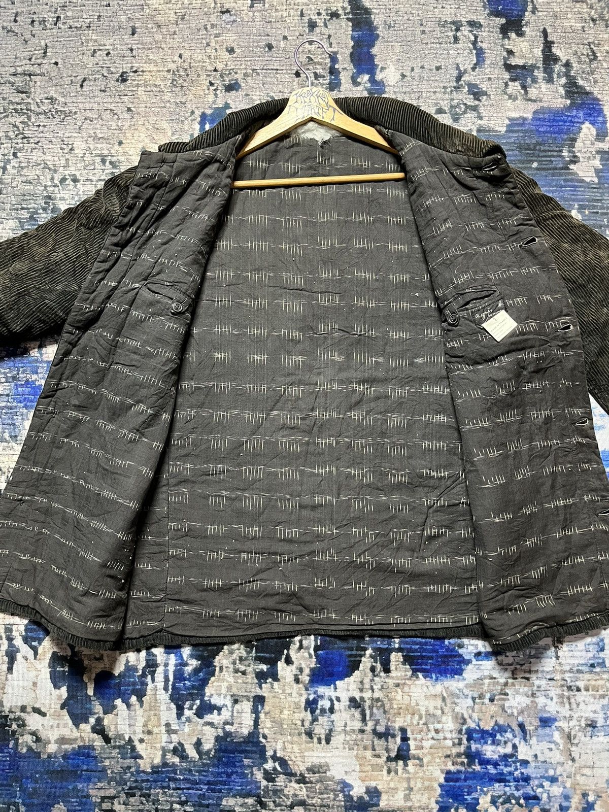 Designer × Vintage × agnes b. Vintage Agnes B. Workwear Courdroy Jacket 90s Size US XL / EU 56 / 4 - 3 Thumbnail