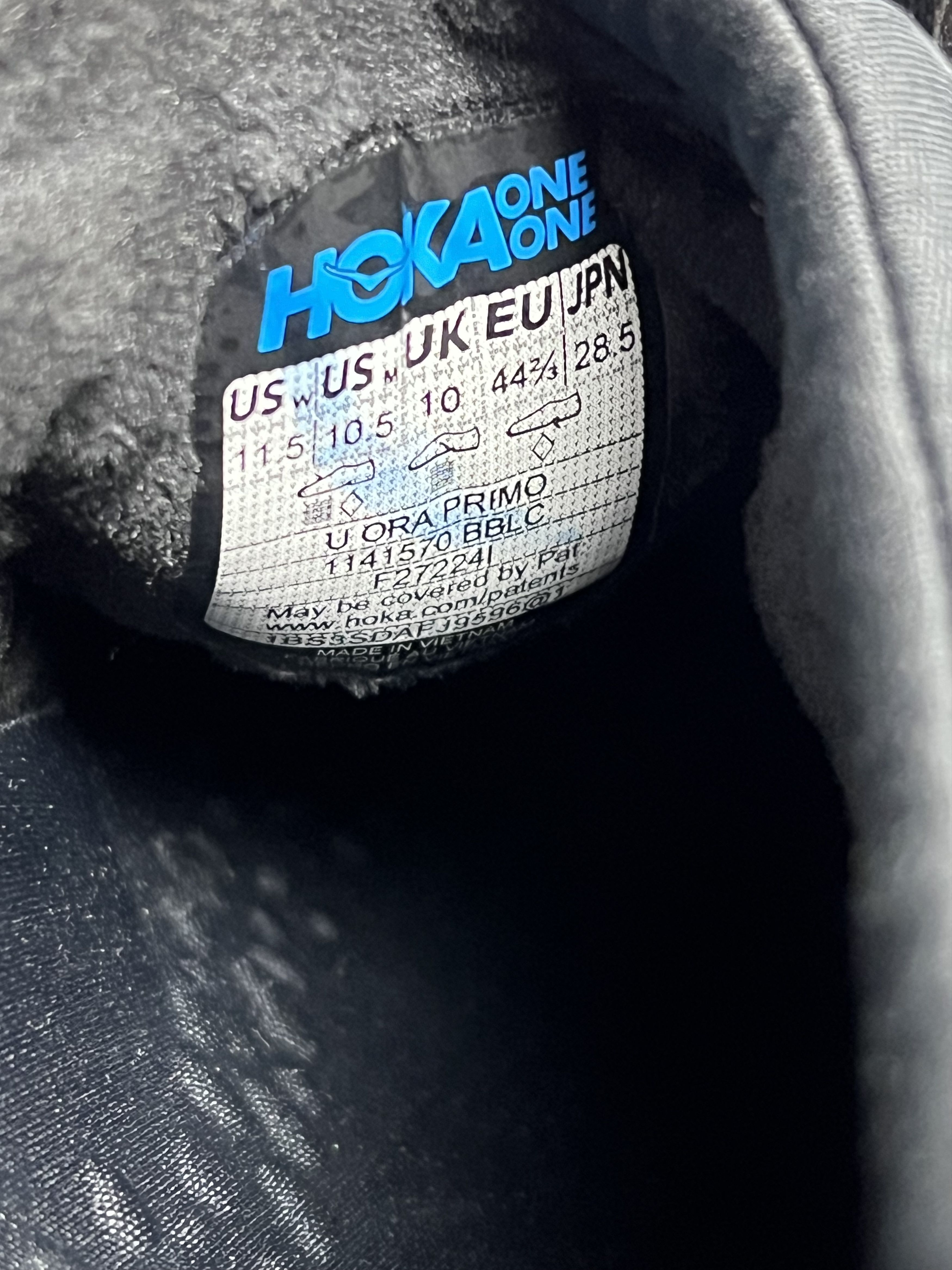 Hoka Hoka One One Ora Primo Casual Sneakers 1141570-BBLC Size US 10.5 / EU 43-44 - 10 Thumbnail