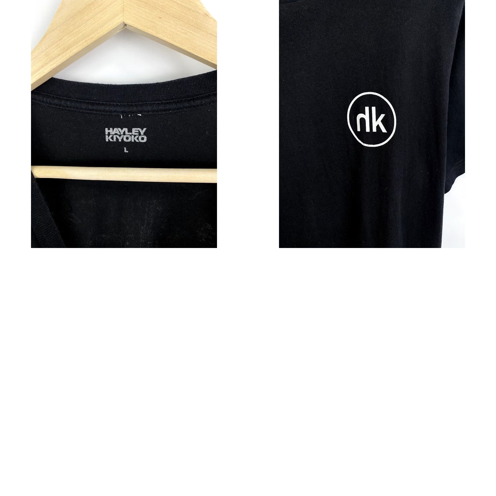 Gildan Hayley Kiyoko American Sexy girl t-shirt rare retro Y2K hype L black Mens T-Shirt Size US L / EU 52-54 / 3 - 8 Thumbnail