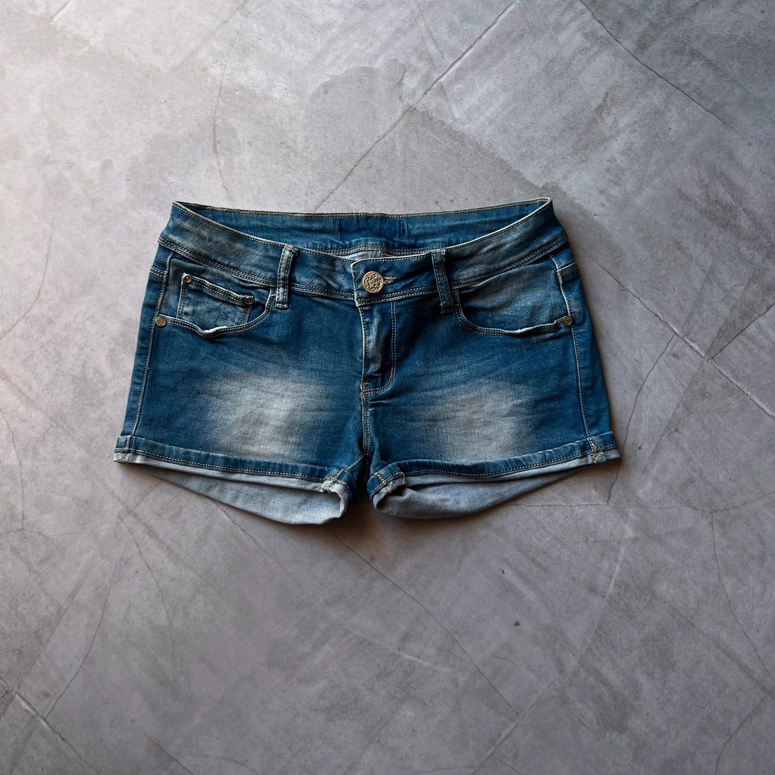 Hysteric Glamour × Undercover 00s Y2K British Flag Distressed Faded Mini Skirt miss sixty Size 27" / US 4 / IT 40 - 6 Thumbnail