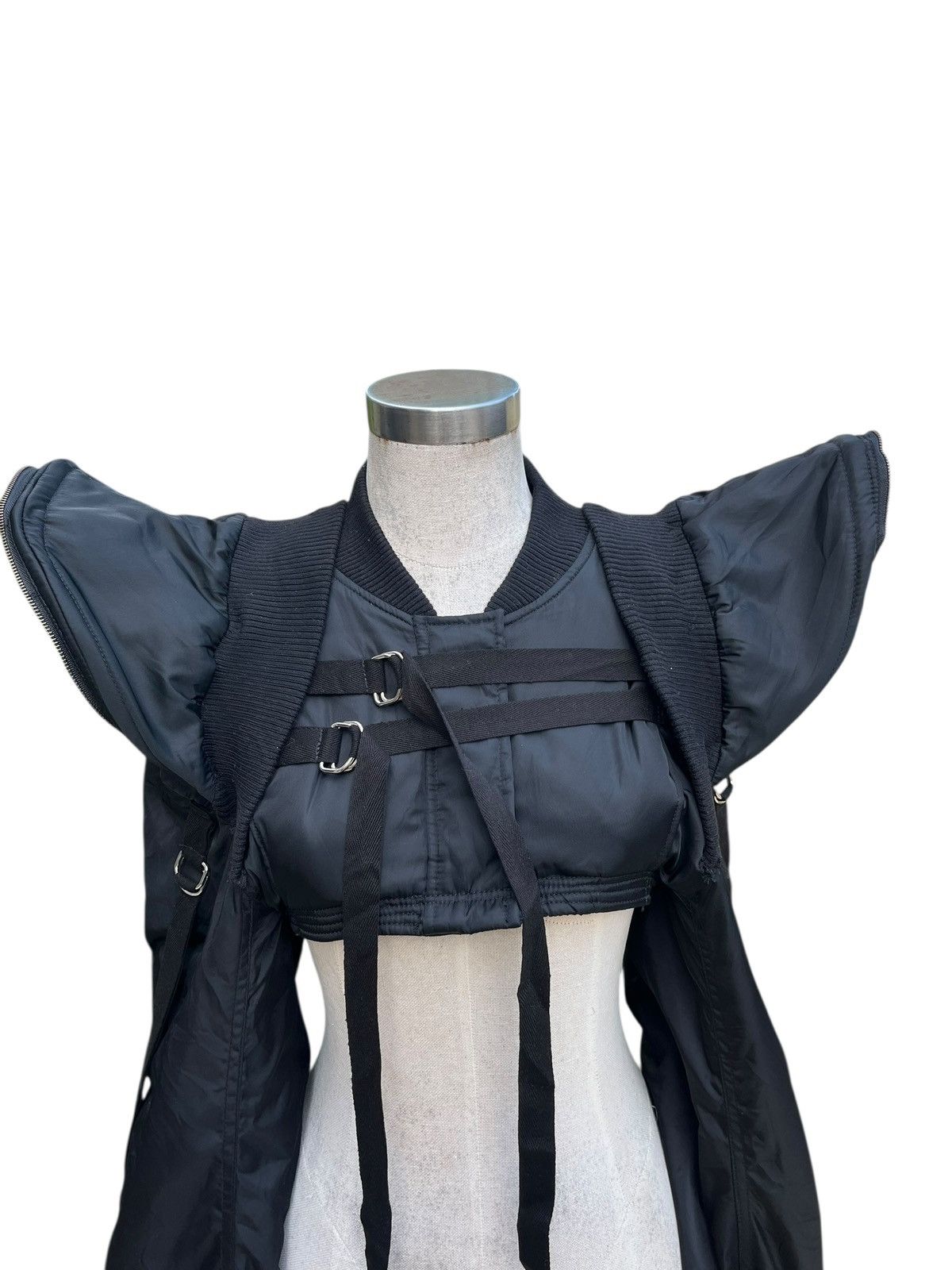 Designer Costum-made recontruct cropped jacket Size S / US 4 / IT 40 - 2 Thumbnail