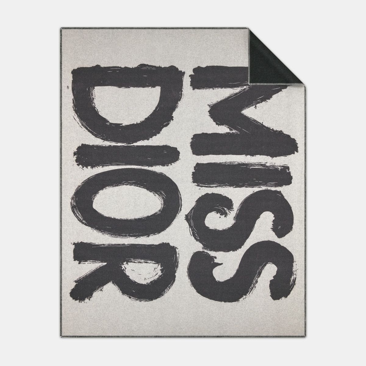 Dior o1bcso1str0226 Size:OS/Blanket in Grey/Black Size ONE SIZE - 1 Thumbnail