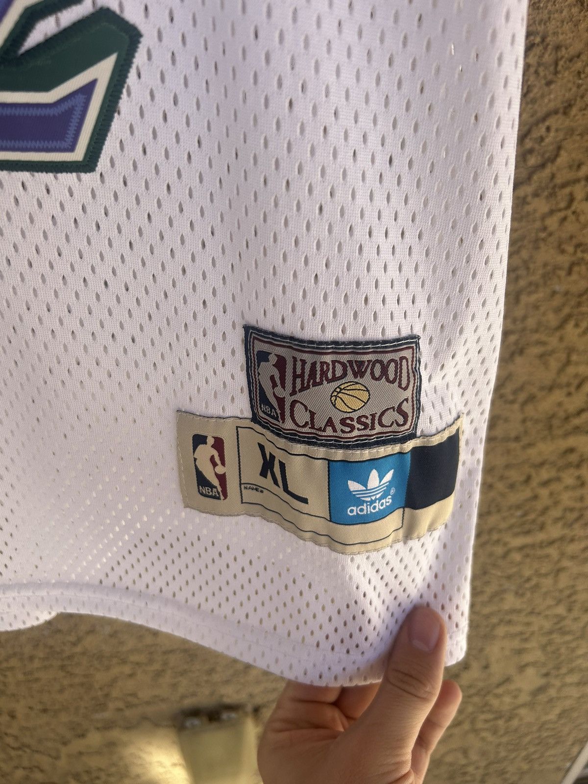 Adidas × NBA × Vintage Vintage Utah Jazz John Stockton Adidas Jersey Size US XL / EU 56 / 4 - 3 Thumbnail