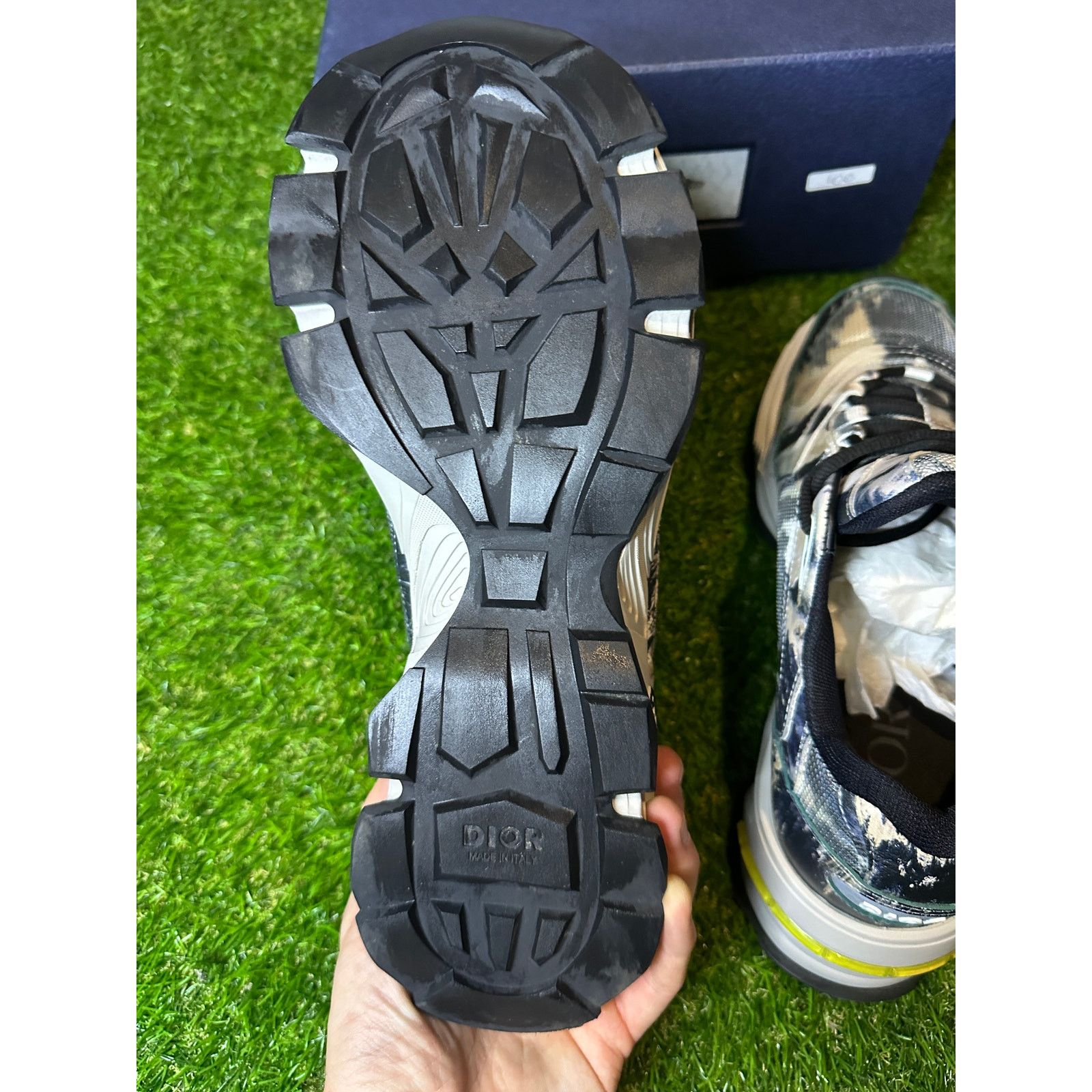 Dior Size 10 - Dior CD1 Marble Sneakers Size US 10 / EU 43 - 9 Thumbnail
