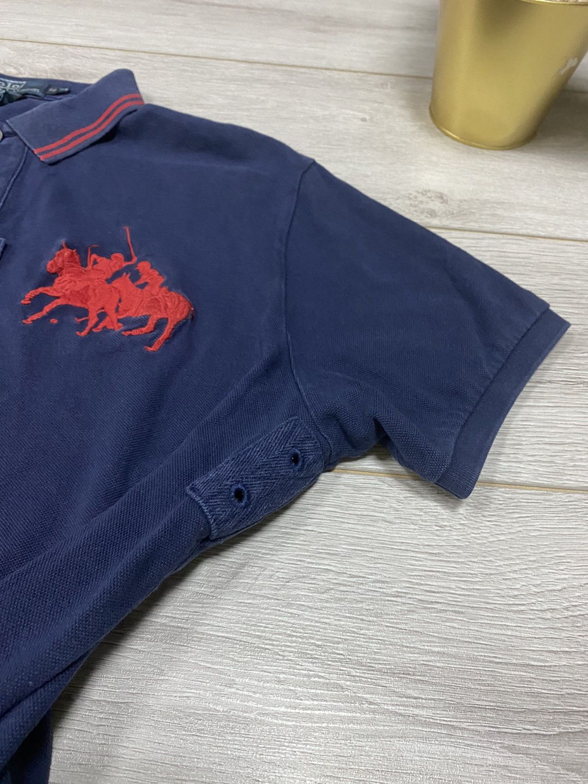 Polo Ralph Lauren Polo Ralph Lauren big stripe vintage 2 cup vintage shirt Size US M / EU 48-50 / 2 - 8 Thumbnail