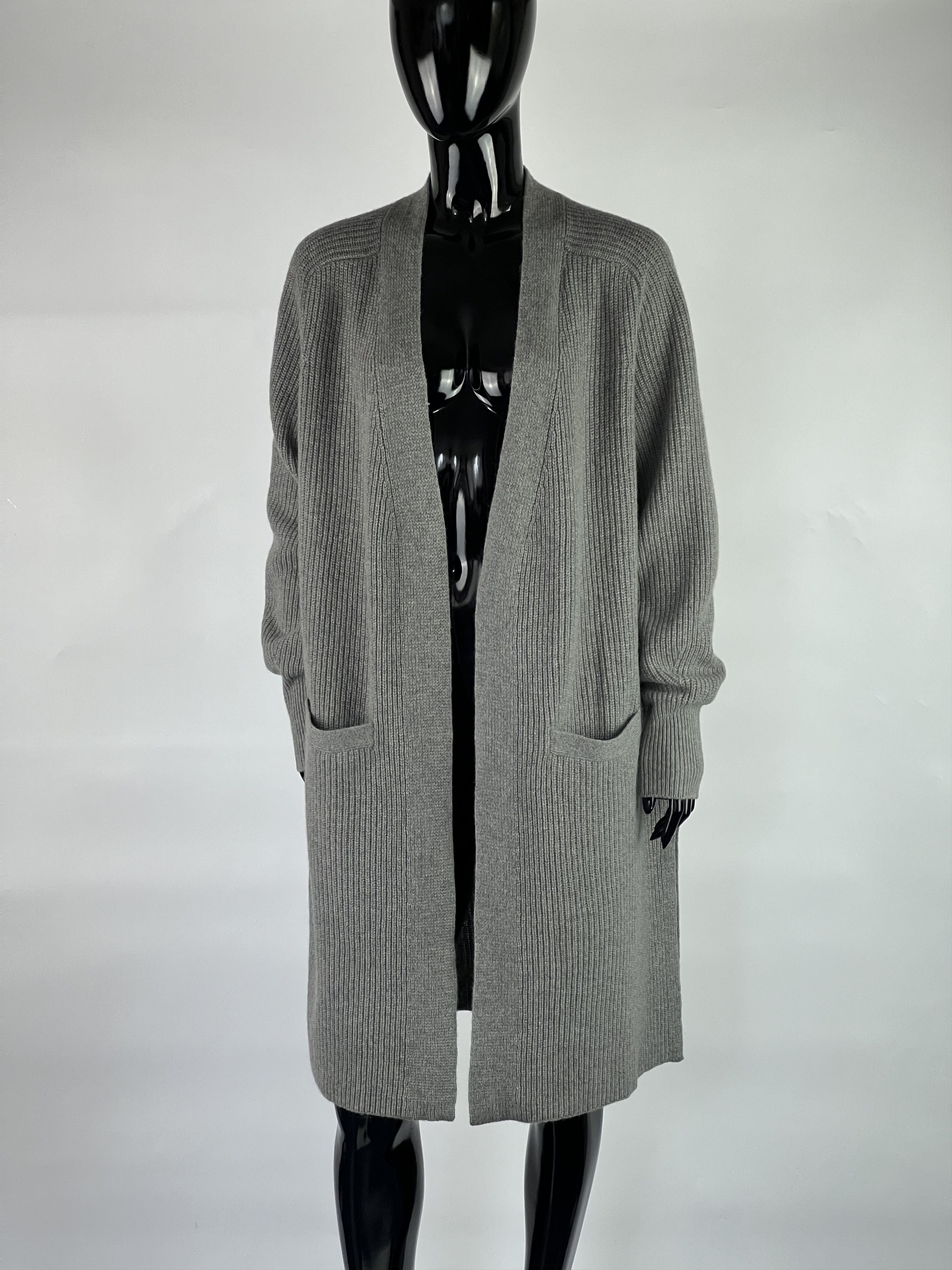 Polo Ralph Lauren × Ralph Lauren Polo Ralph Lauren Wool/Cashmere Ribbed Long Cardigan Size M Size M / US 6-8 / IT 42-44 - 1 Thumbnail