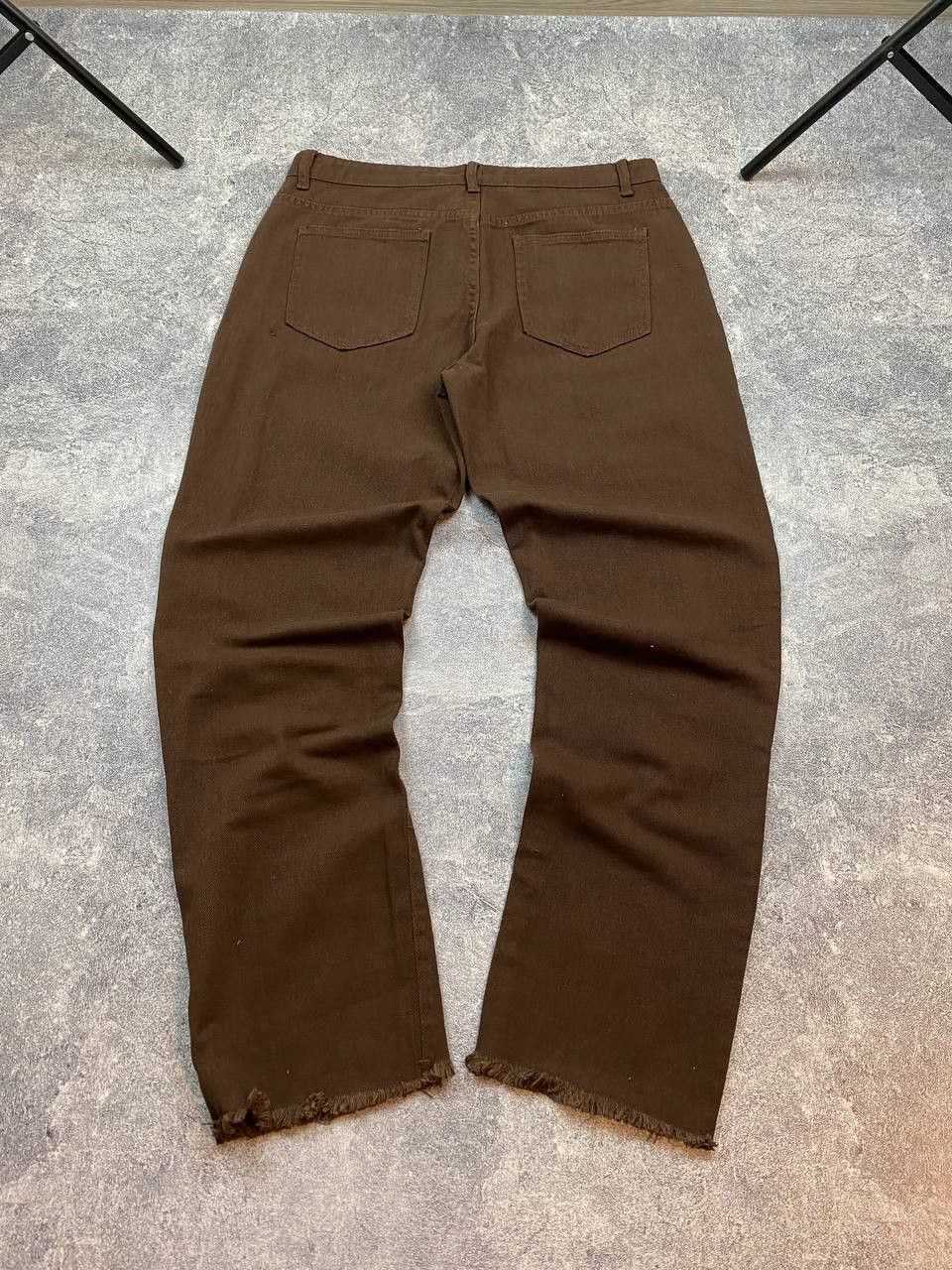 Japanese Brand Jeans Dirty Pants faded crash denim thrashed y2k distressed Size US 34 / EU 50 - 2 Thumbnail