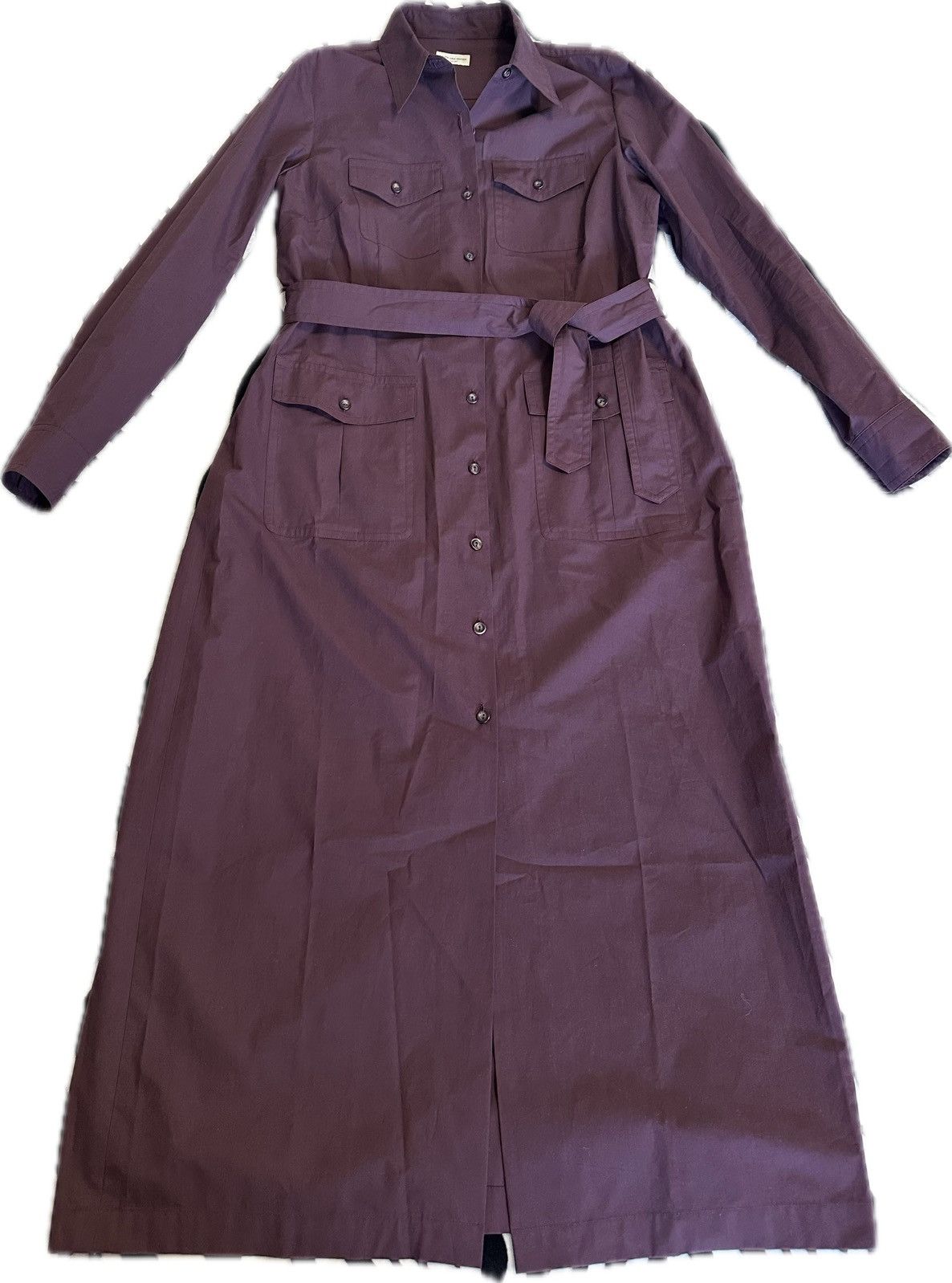 Dries Van Noten Dries Van Noten light trench coat Size L / US 10 / IT 46 - 1 Thumbnail
